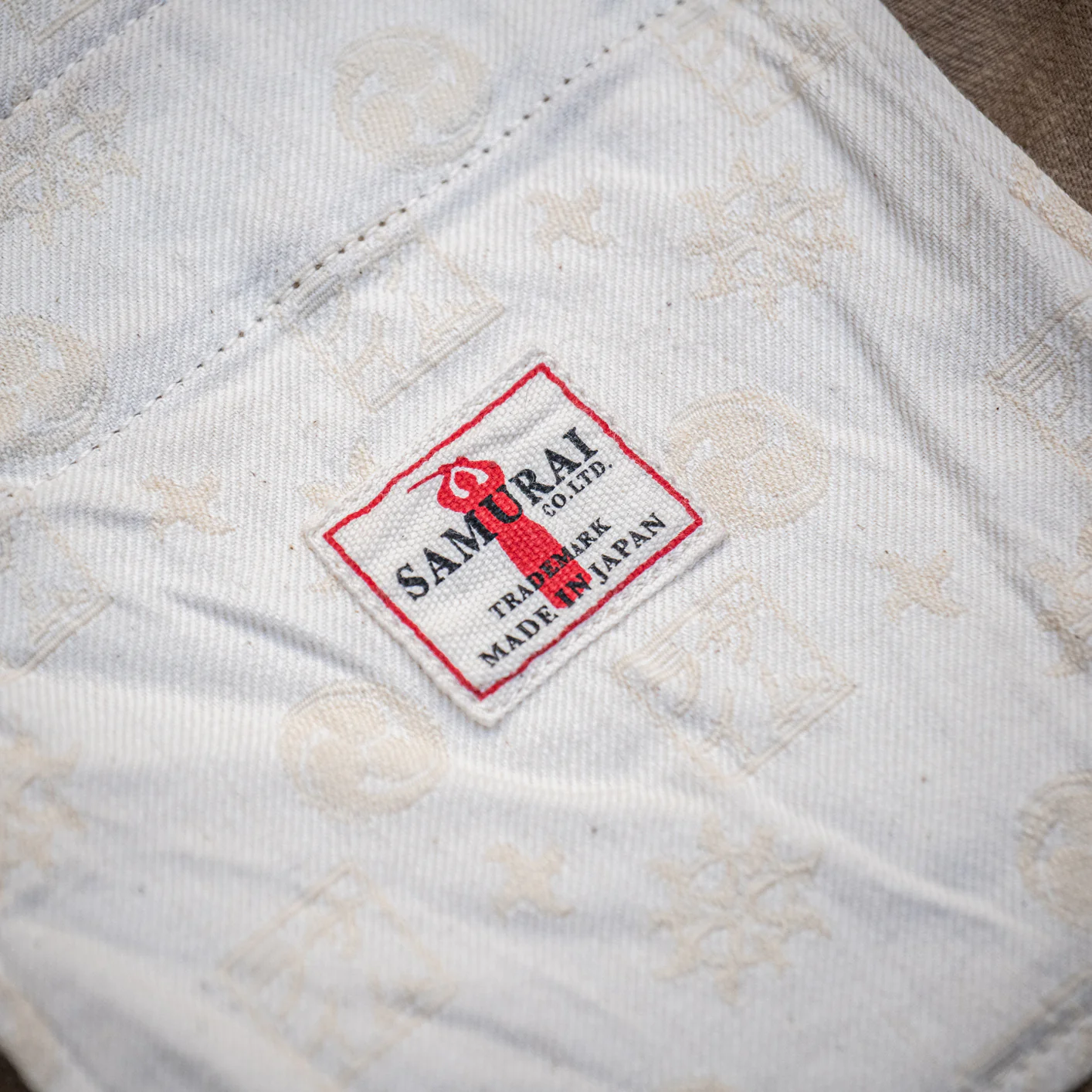 Samurai 15oz Heavy Selvedge Chino - Slim Straight / Khaki - Image 8