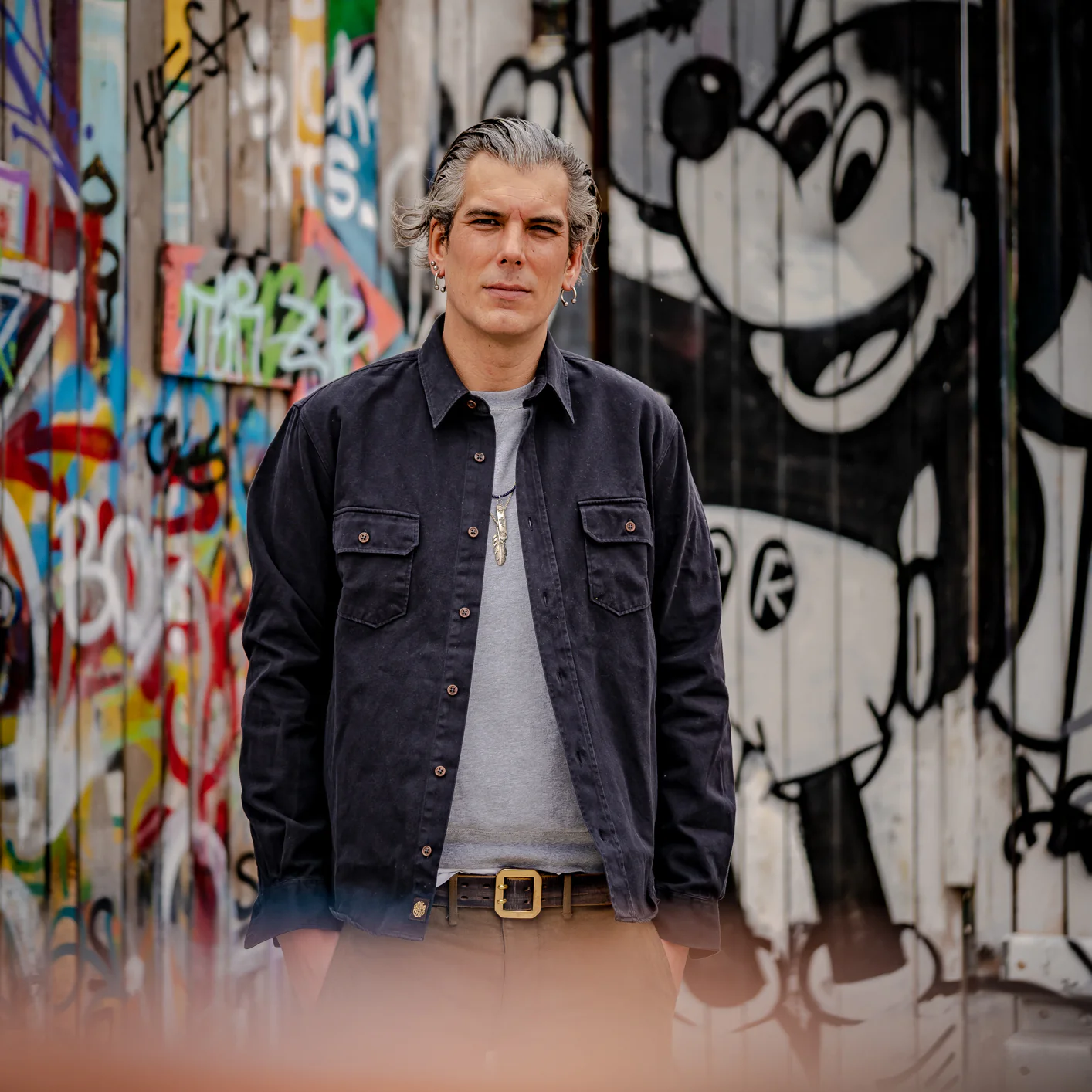 Indigofera Alamo Shirt - Marshall Black - Image 4