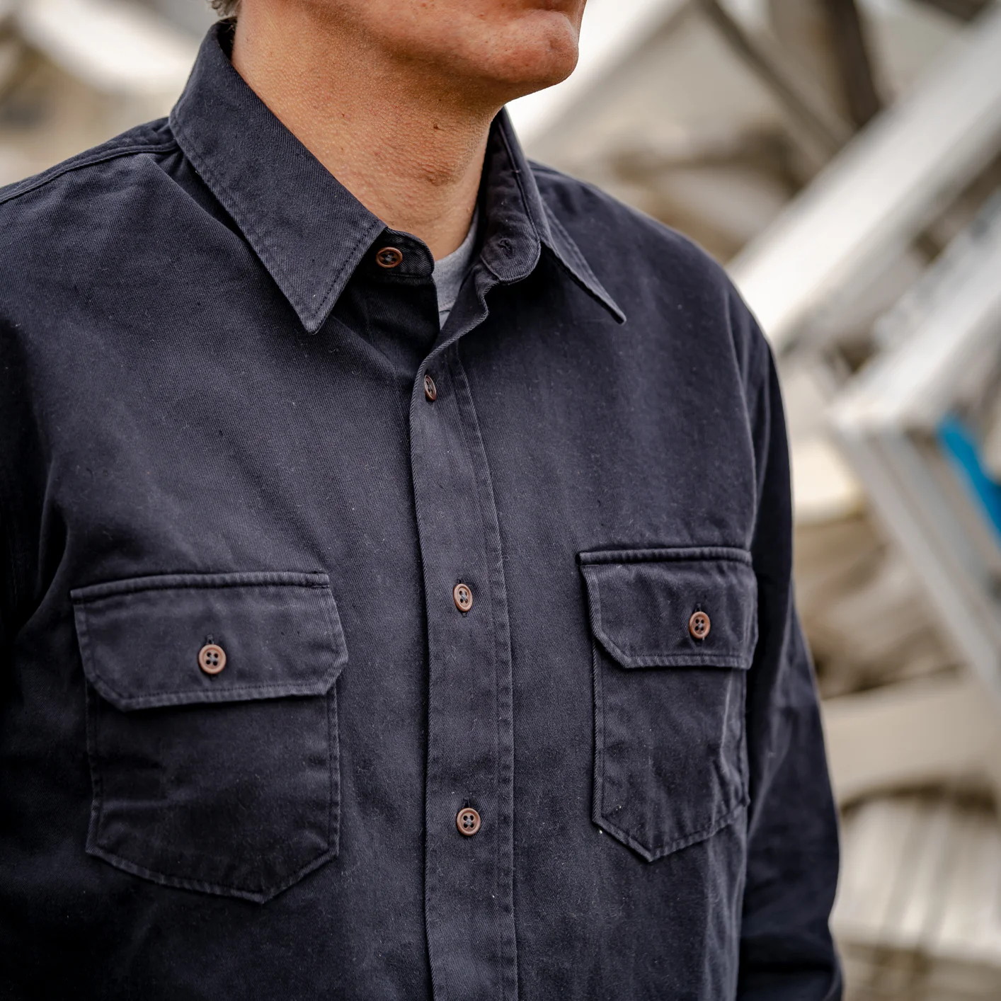 Indigofera Alamo Shirt - Marshall Black - Image 5