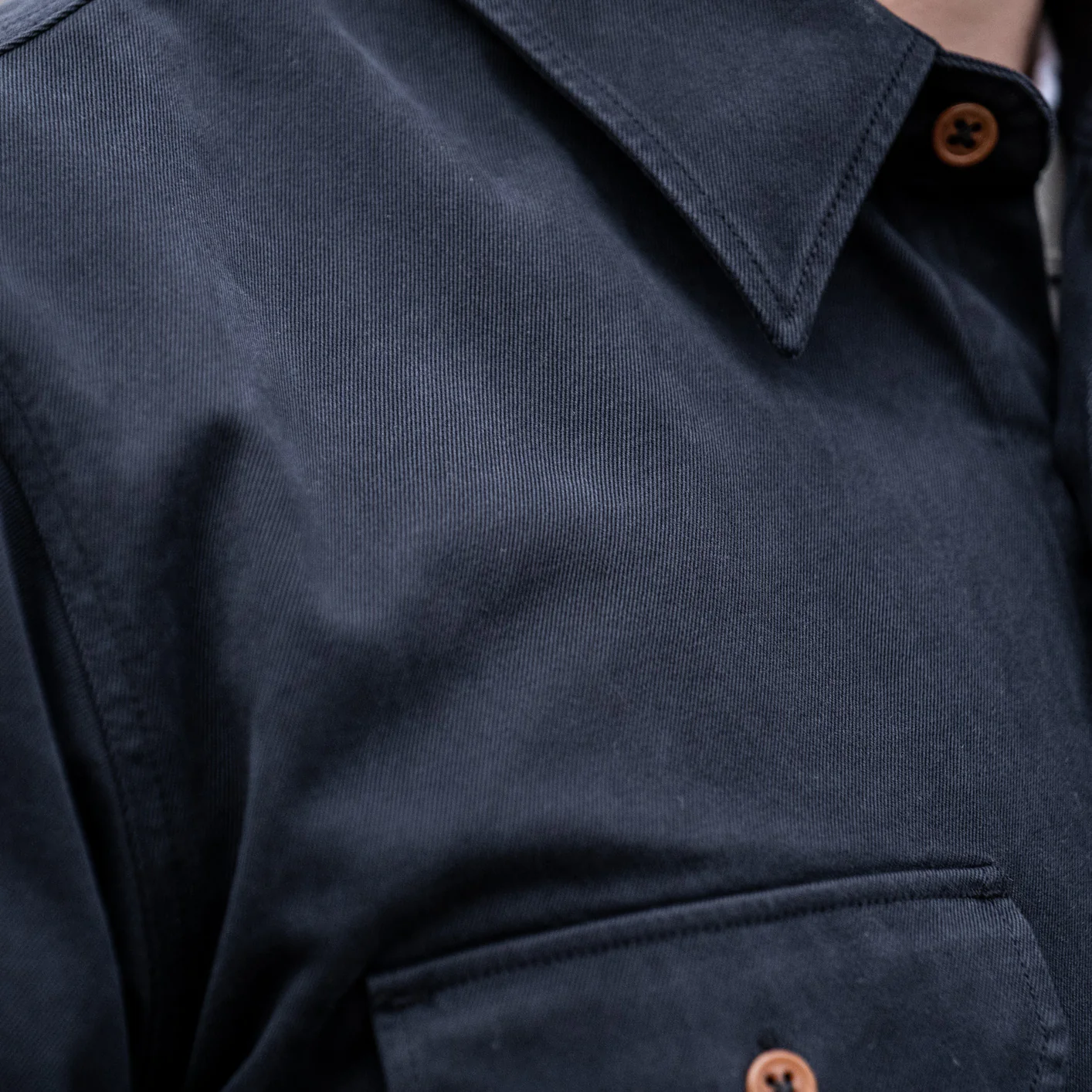 Indigofera Alamo Shirt - Marshall Black - Image 6