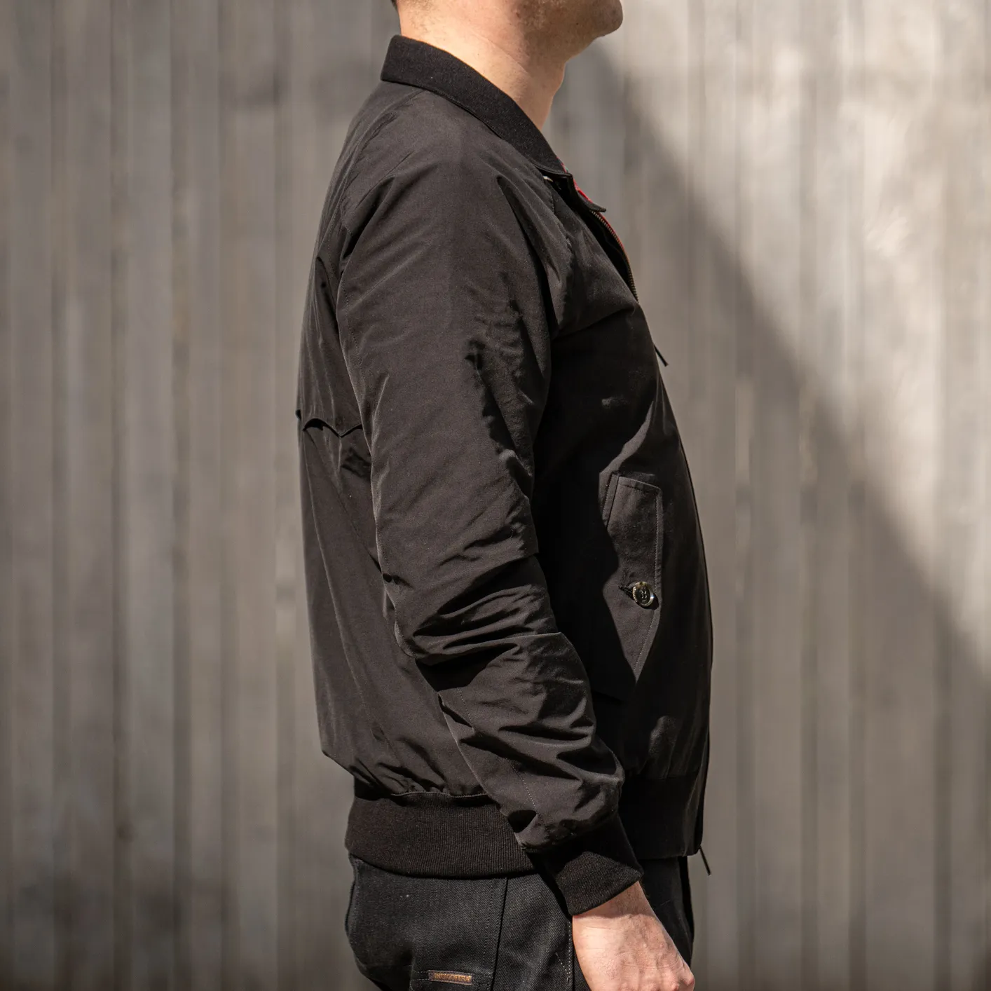 Baracuta G9 Harrington Jacket - Black - Image 4