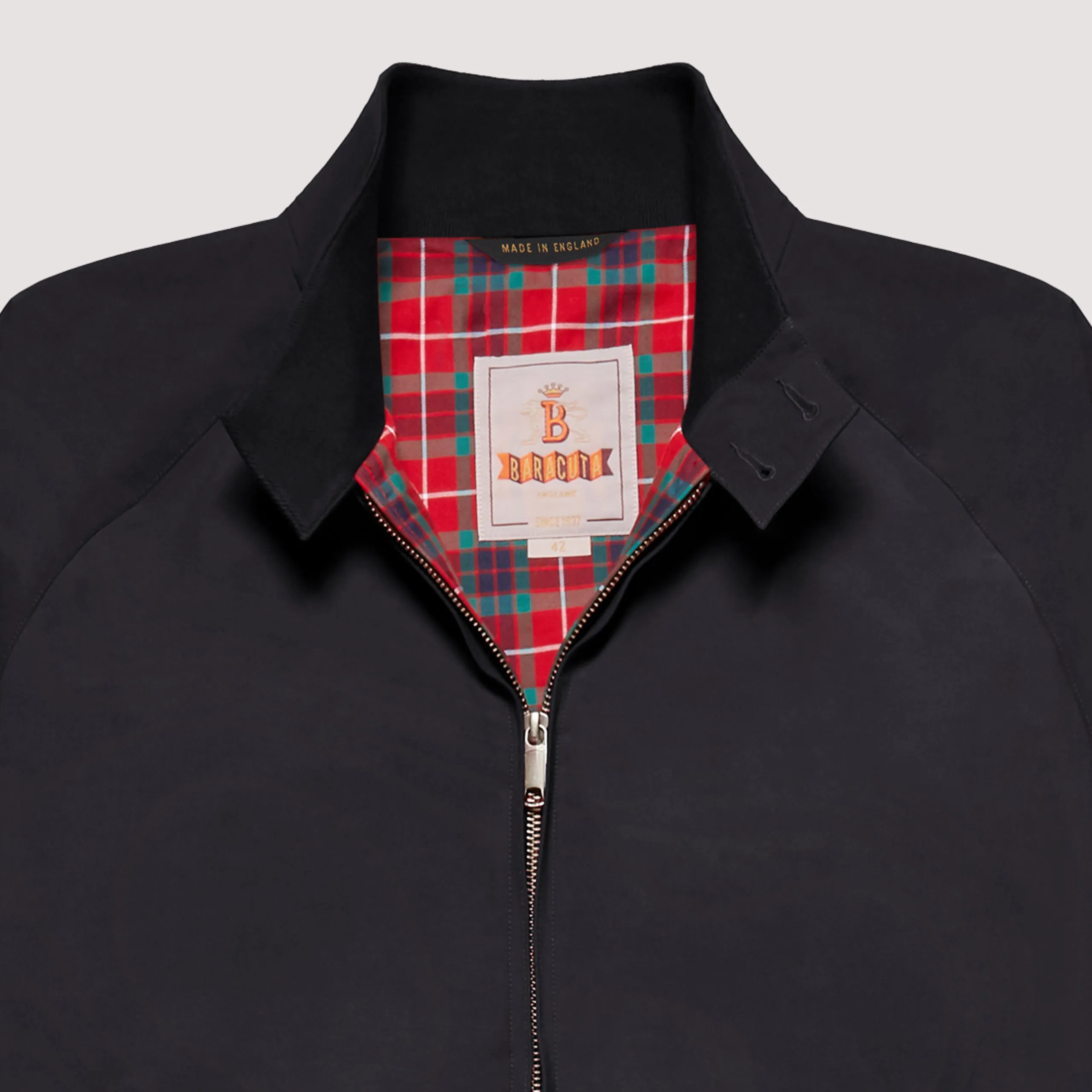 Baracuta G9 Harrington Jacket - Dark Navy - Image 6