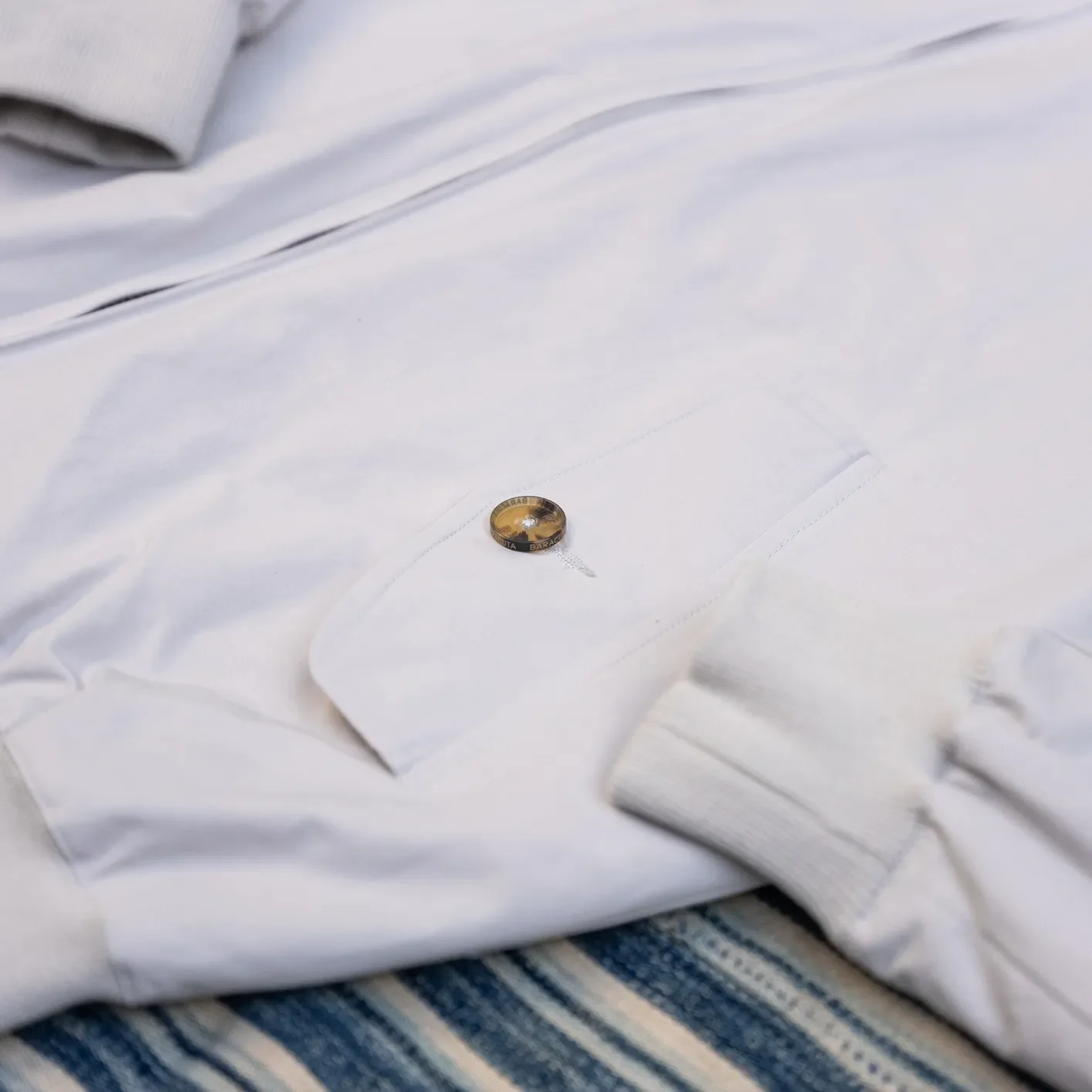 Baracuta G9 Harrington Jacket – Mist - Image 4