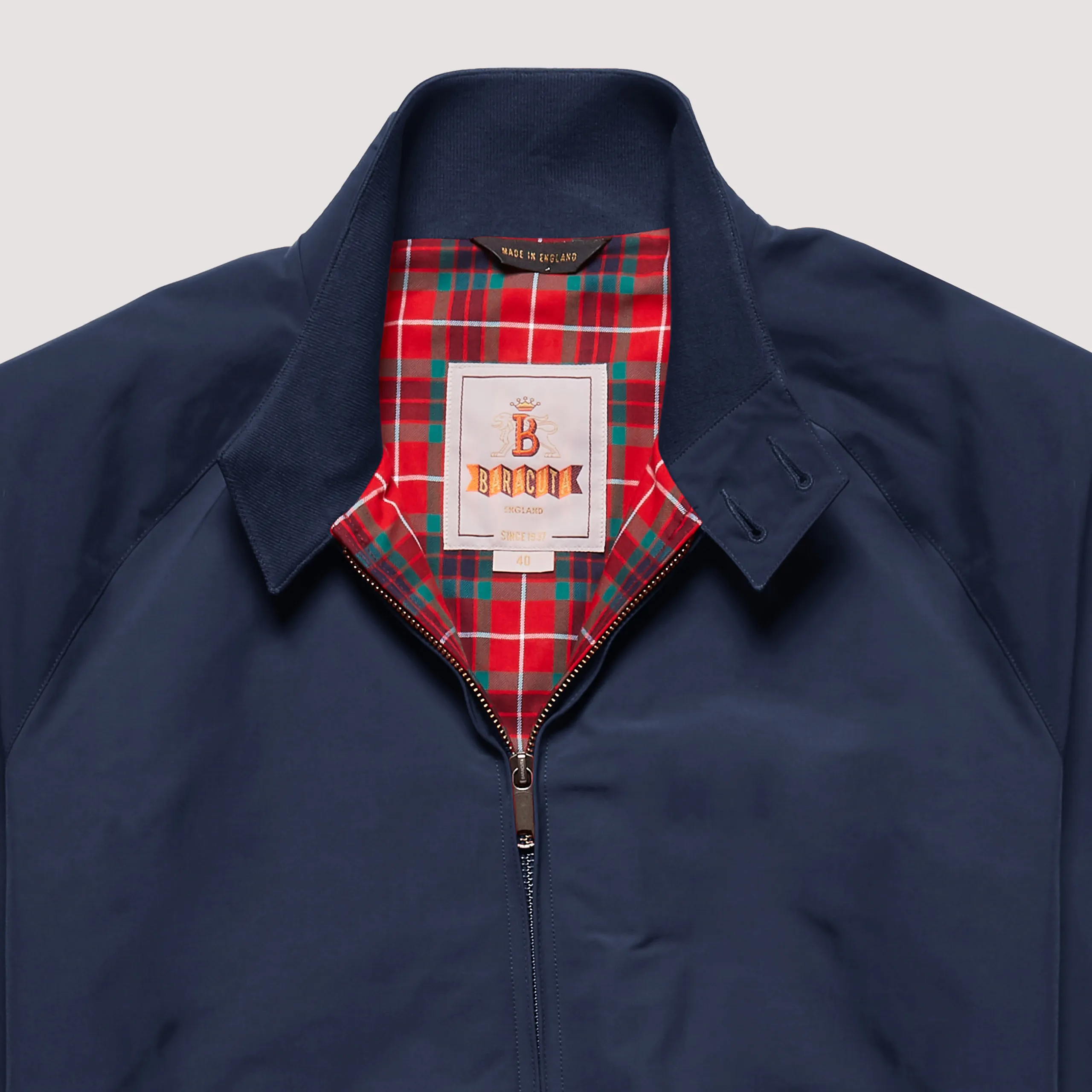 Baracuta G9 Harrington Jacket - Navy - Image 6