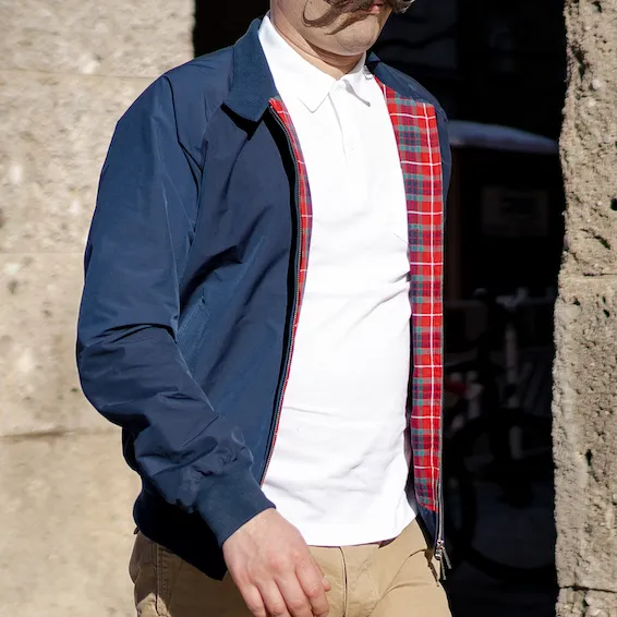 Baracuta G9 Harrington Jacket - Navy - Image 9