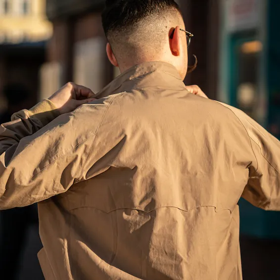 Baracuta G9 Harrington Jacket - Tan - Image 6