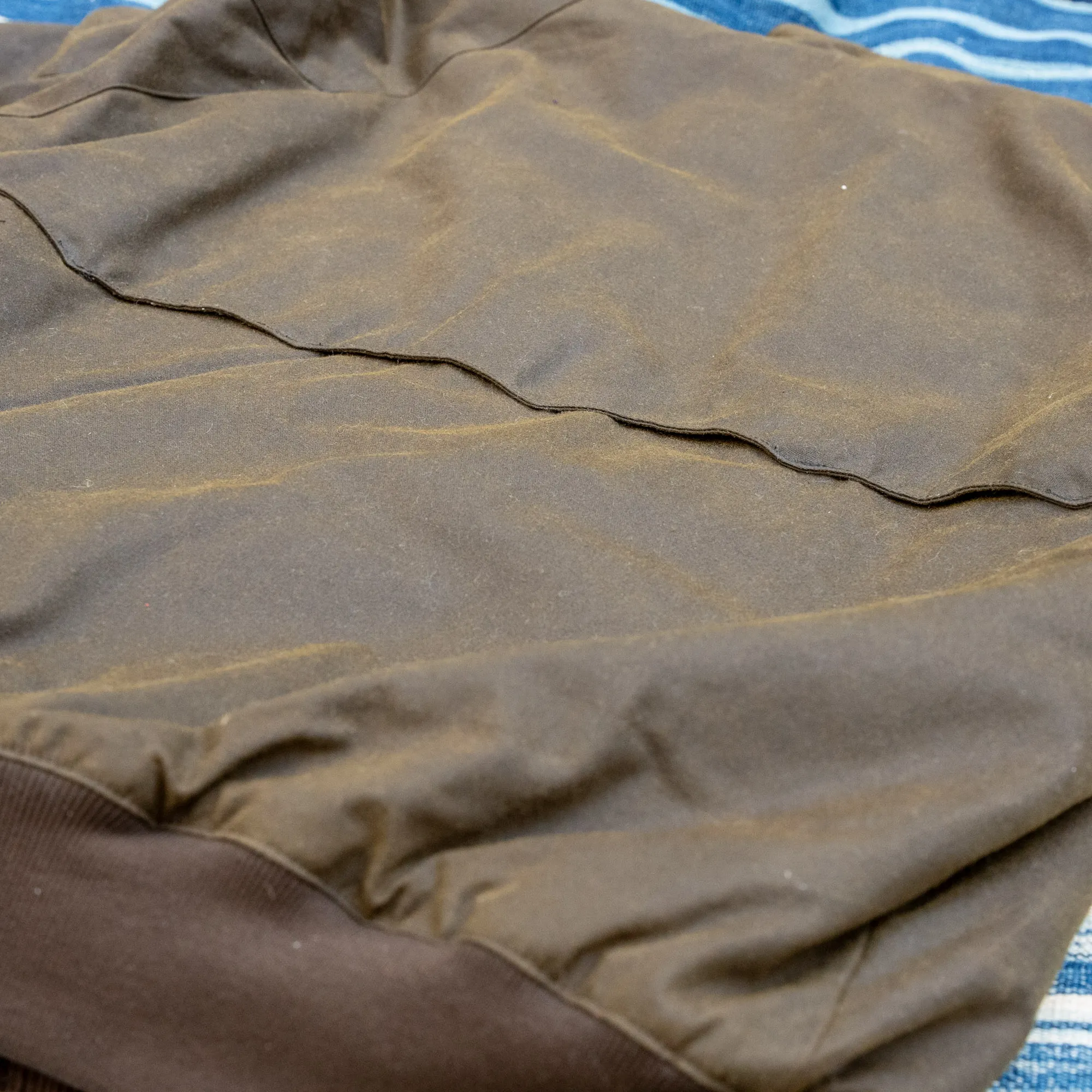 Baracuta G9 Waxed AF Pocket Jacket – Deep Moss / Lined - Image 7