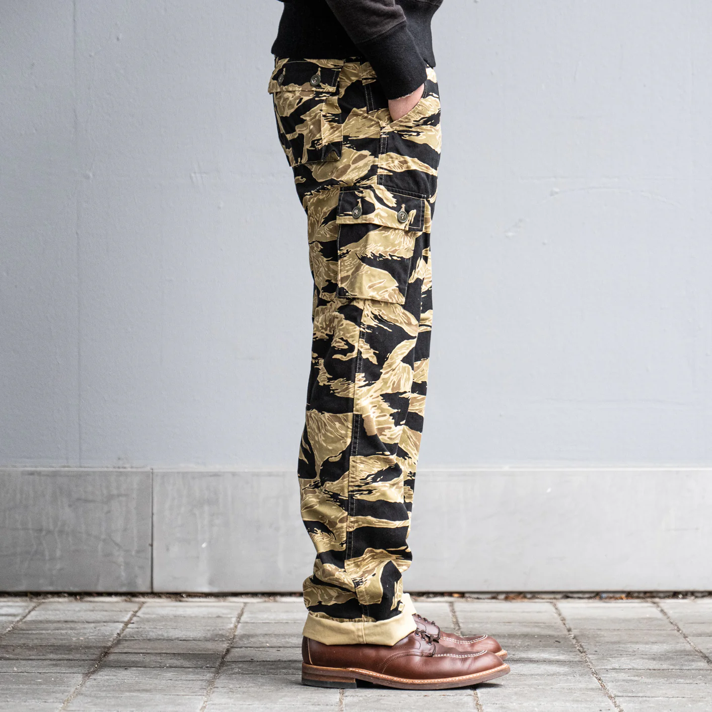 Buzz Rickson’s Gold Tiger Stripe Trousers - Image 4