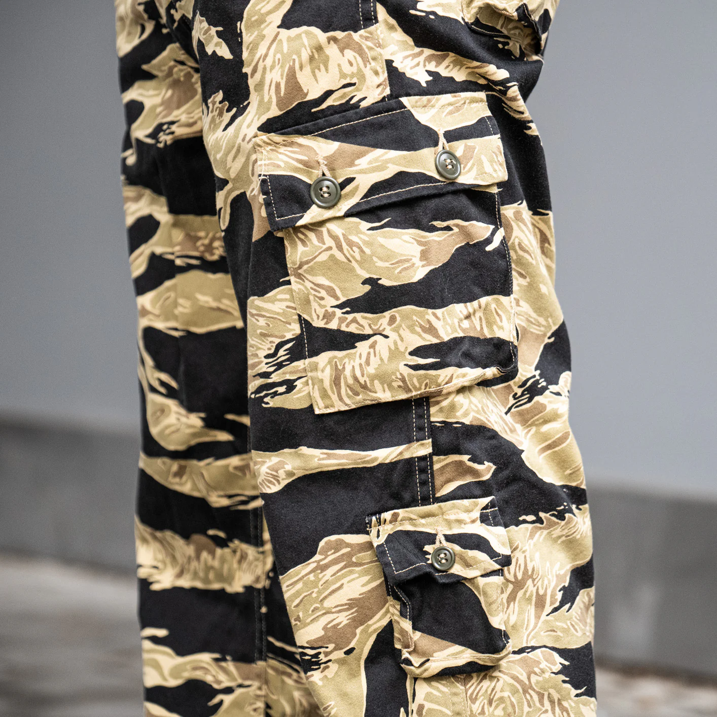 Buzz Rickson’s Gold Tiger Stripe Trousers - Image 7