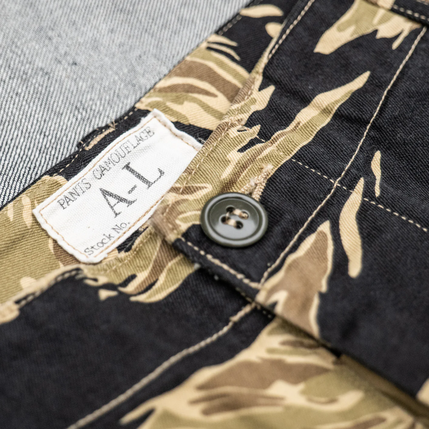 Buzz Rickson’s Gold Tiger Stripe Trousers - Image 8