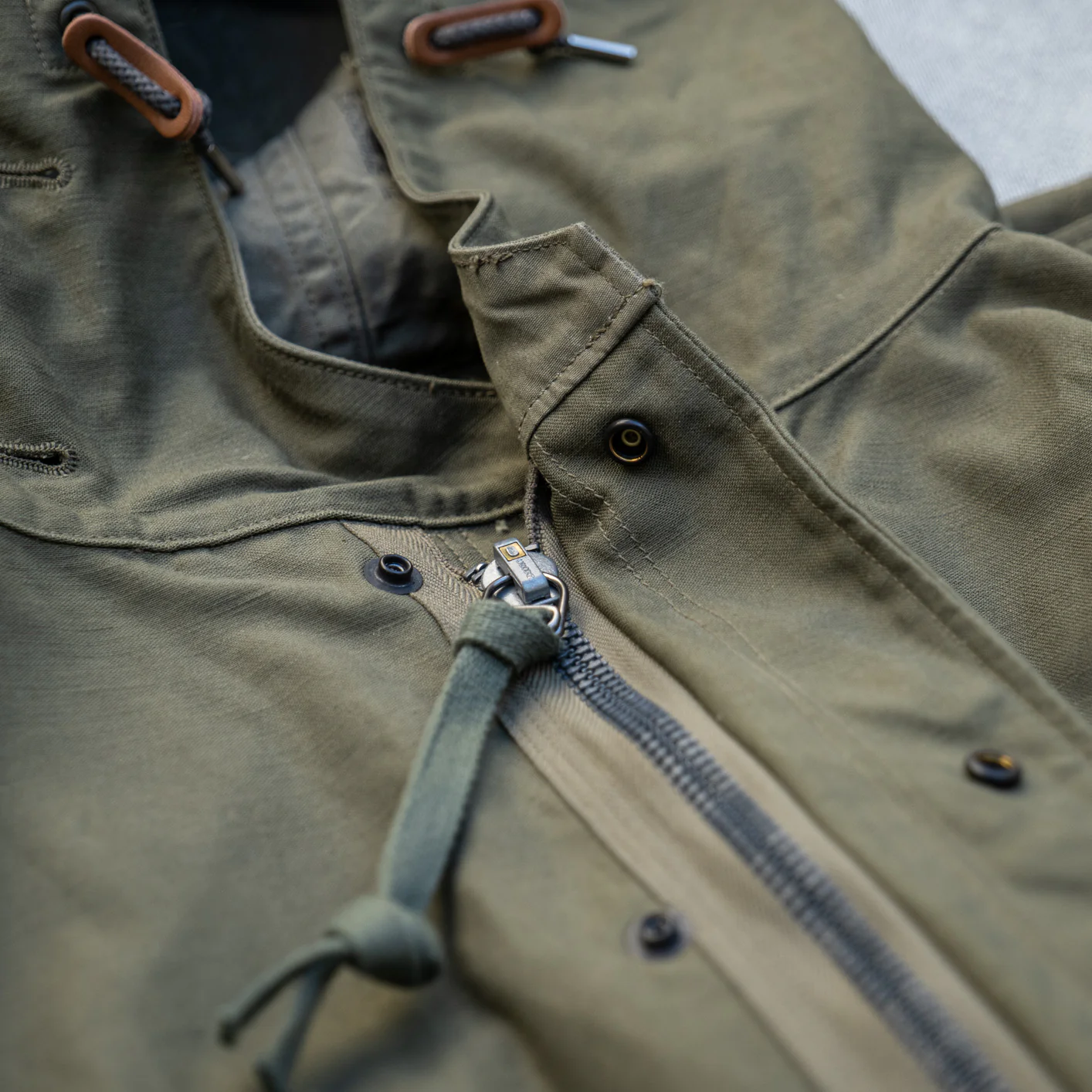 Buzz Rickson’s M-51 Fishtail Parka – Olive Drab - Image 8