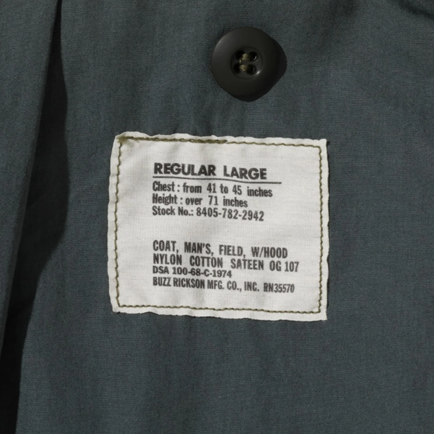 Buzz Rickson’s M-65 Field Jacket – Olive Drab - Image 23