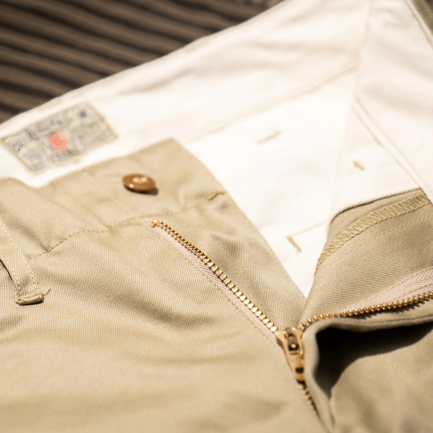 Buzz Rickson’s Original Spec Chino – Khaki - Image 5