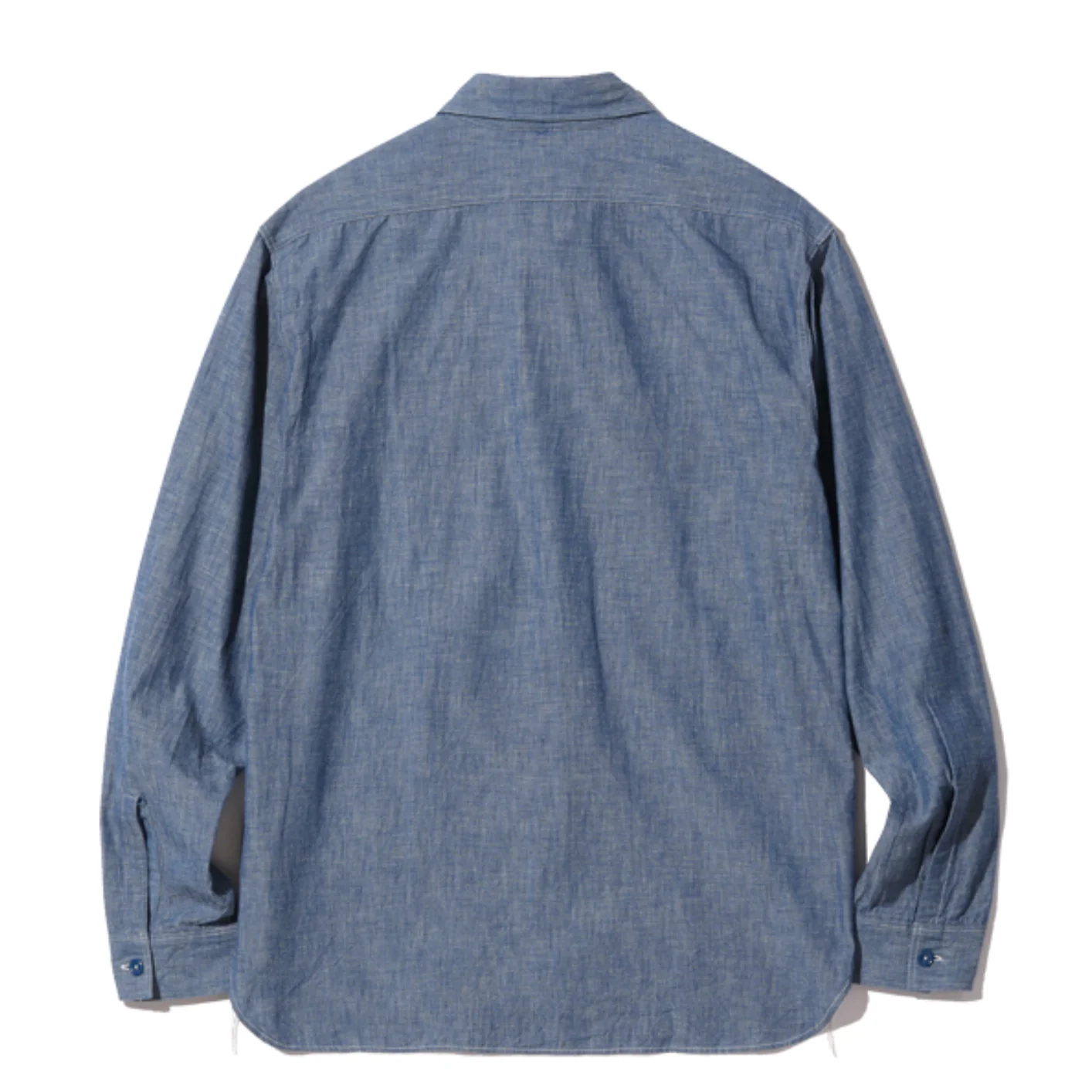 Buzz Rickson’s USN Selvedge Chambray Work Shirt – Indigo Blue - Image 10