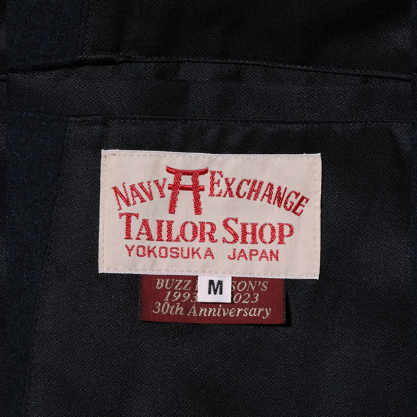 Buzz Rickson’s USS Lexington CVA-16 'Suka' Pea Coat – 30th Anniversary Collection - Image 12