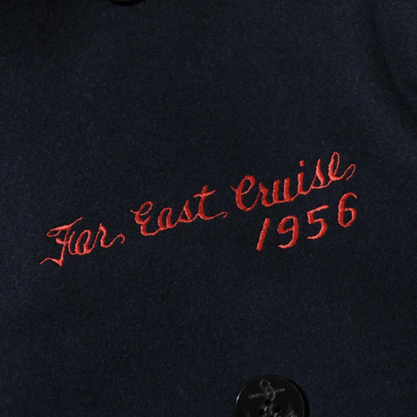 Buzz Rickson’s USS Lexington CVA-16 'Suka' Pea Coat – 30th Anniversary Collection - Image 13