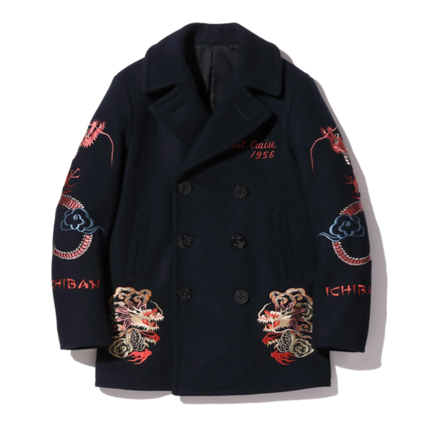Buzz Rickson’s USS Lexington CVA-16 'Suka' Pea Coat – 30th Anniversary Collection - Image 3
