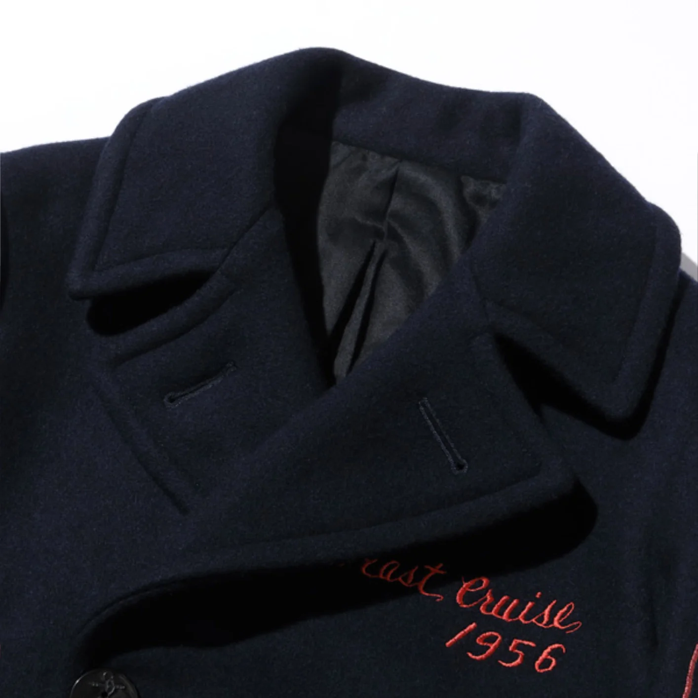 Buzz Rickson’s USS Lexington CVA-16 'Suka' Pea Coat – 30th Anniversary Collection - Image 5