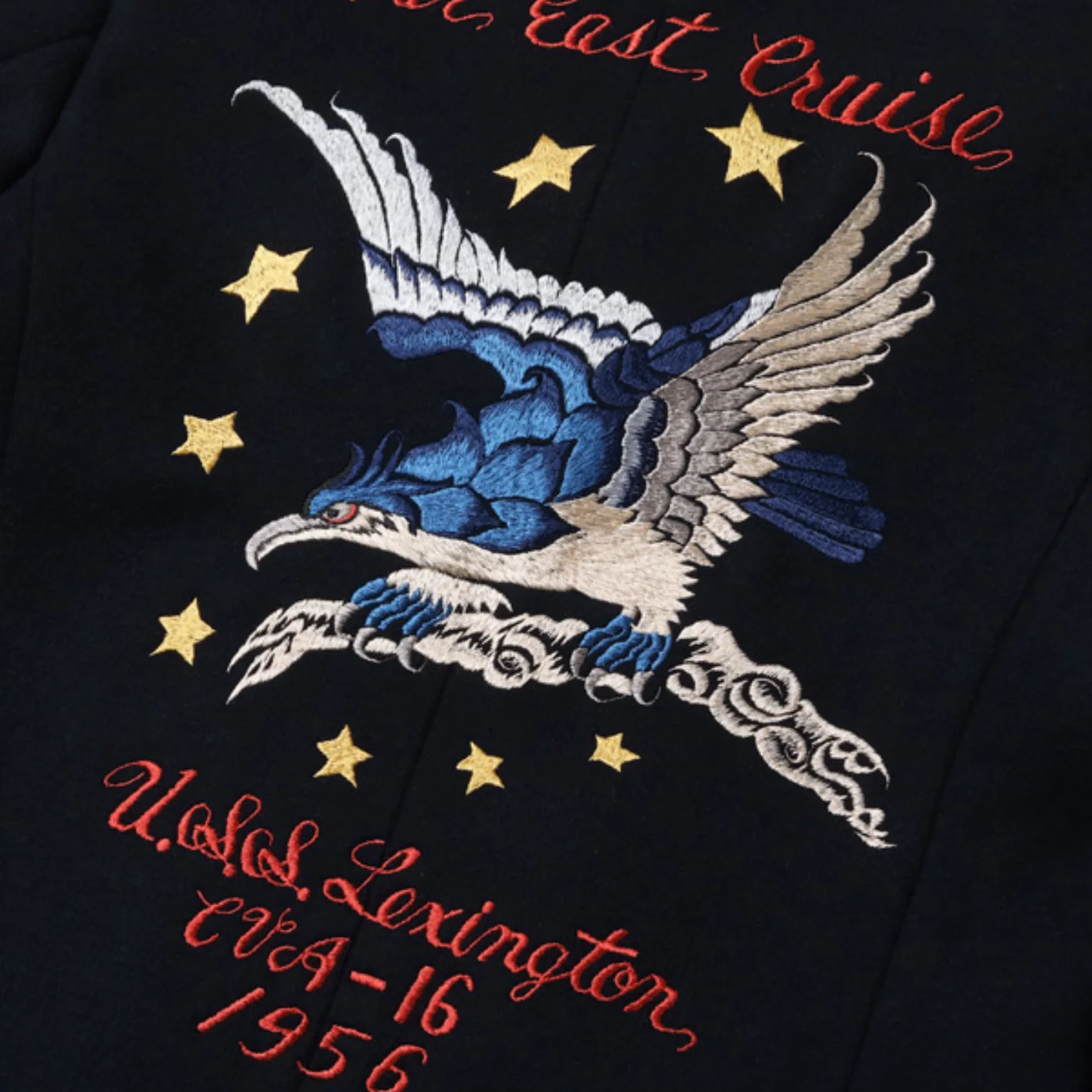 Buzz Rickson’s USS Lexington CVA-16 'Suka' Pea Coat – 30th Anniversary Collection - Image 7