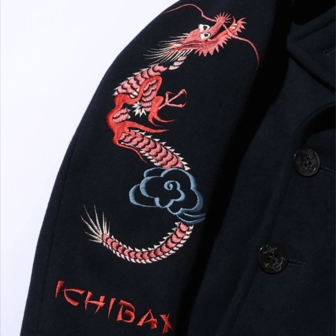 Buzz Rickson’s USS Lexington CVA-16 'Suka' Pea Coat – 30th Anniversary Collection - Image 8