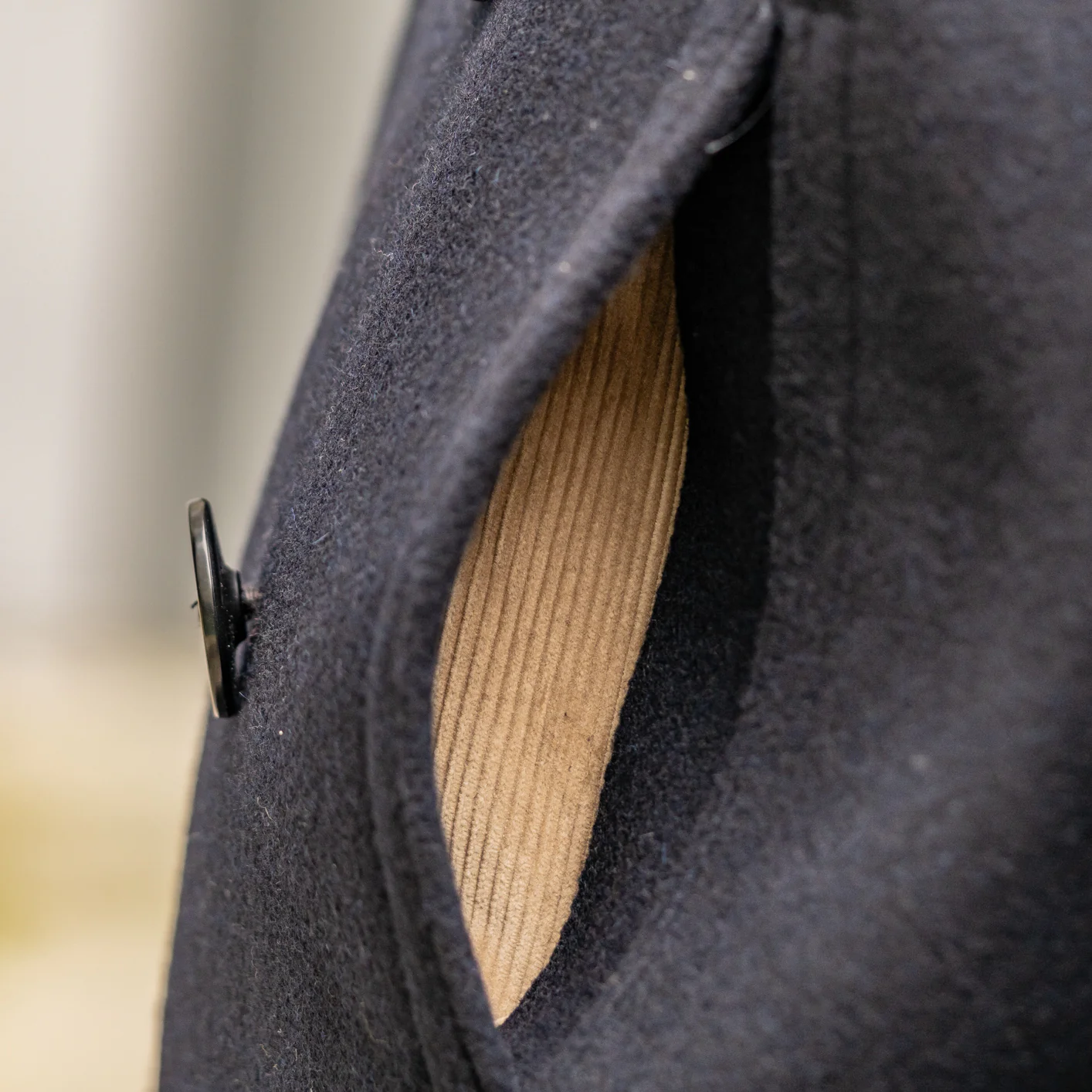 Buzz Rickson's US Navy Pea Coat - Dark Navy - Image 12