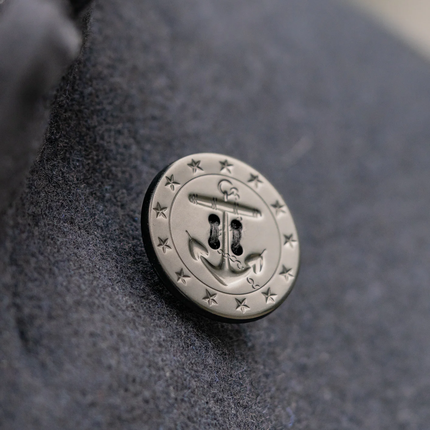 Buzz Rickson's US Navy Pea Coat - Dark Navy - Image 13