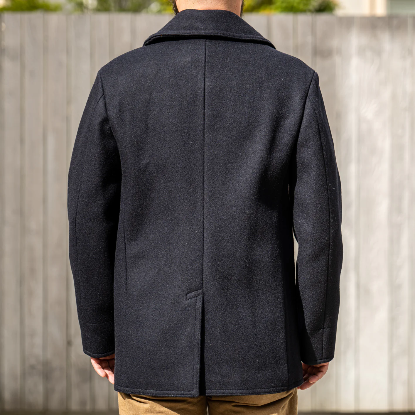 Buzz Rickson's US Navy Pea Coat - Dark Navy - Image 5
