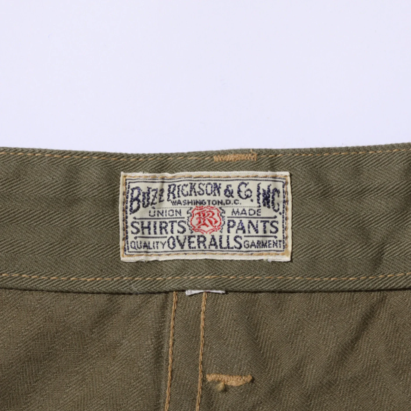Buzz Rickson's USMC P44 HBT Monkey Pants - Image 12