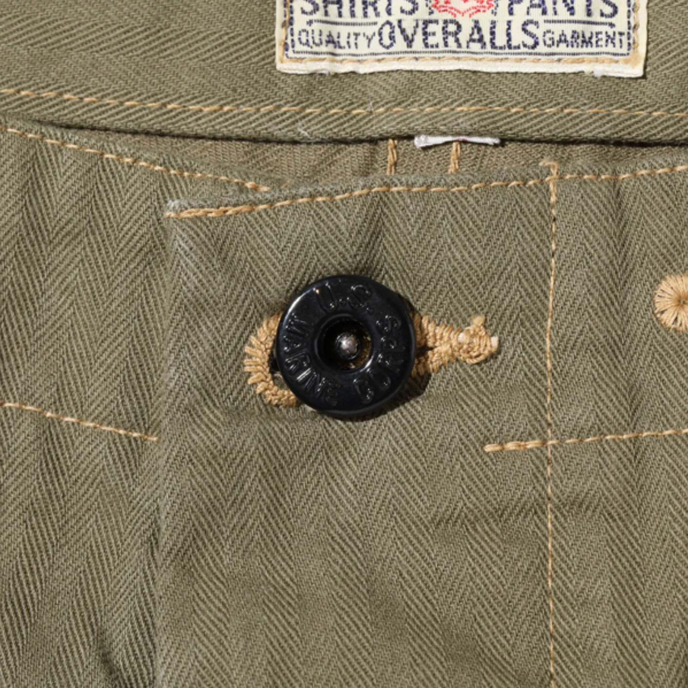 Buzz Rickson's USMC P44 HBT Monkey Pants - Image 14