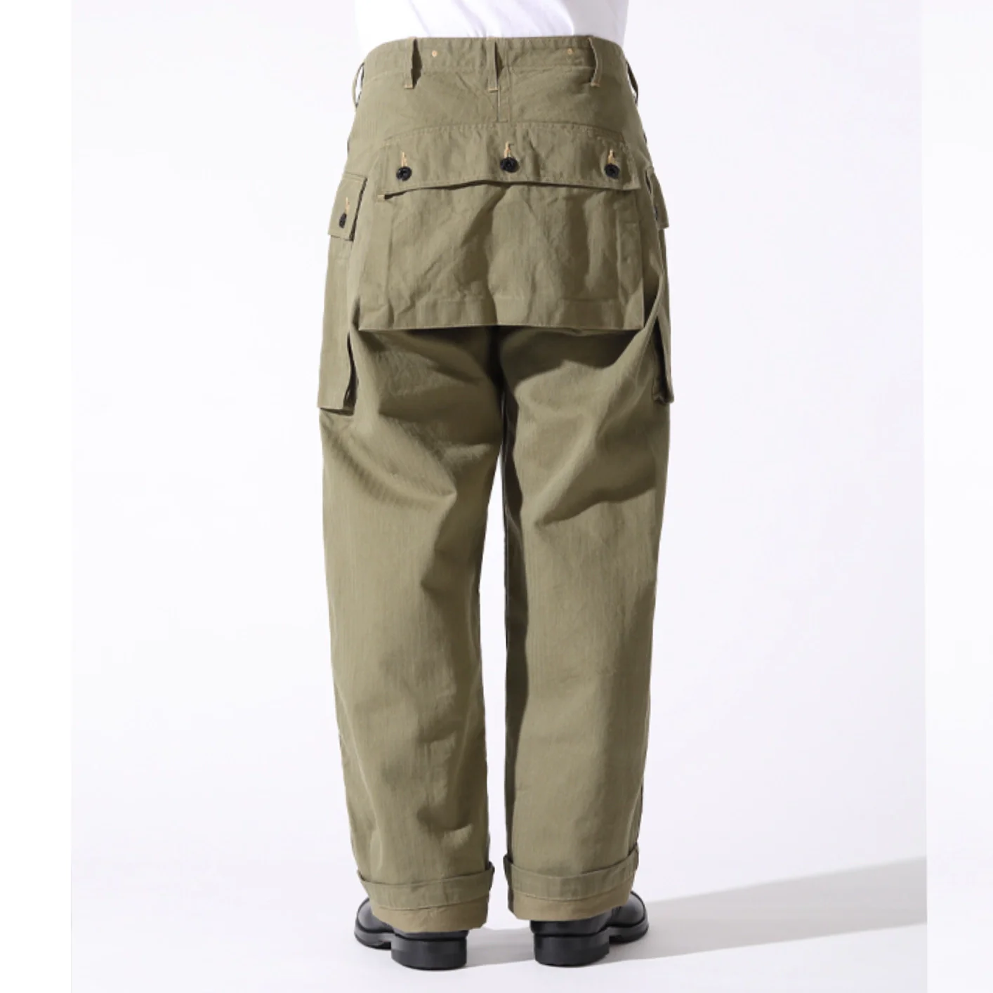 Buzz Rickson's USMC P44 HBT Monkey Pants - Image 9