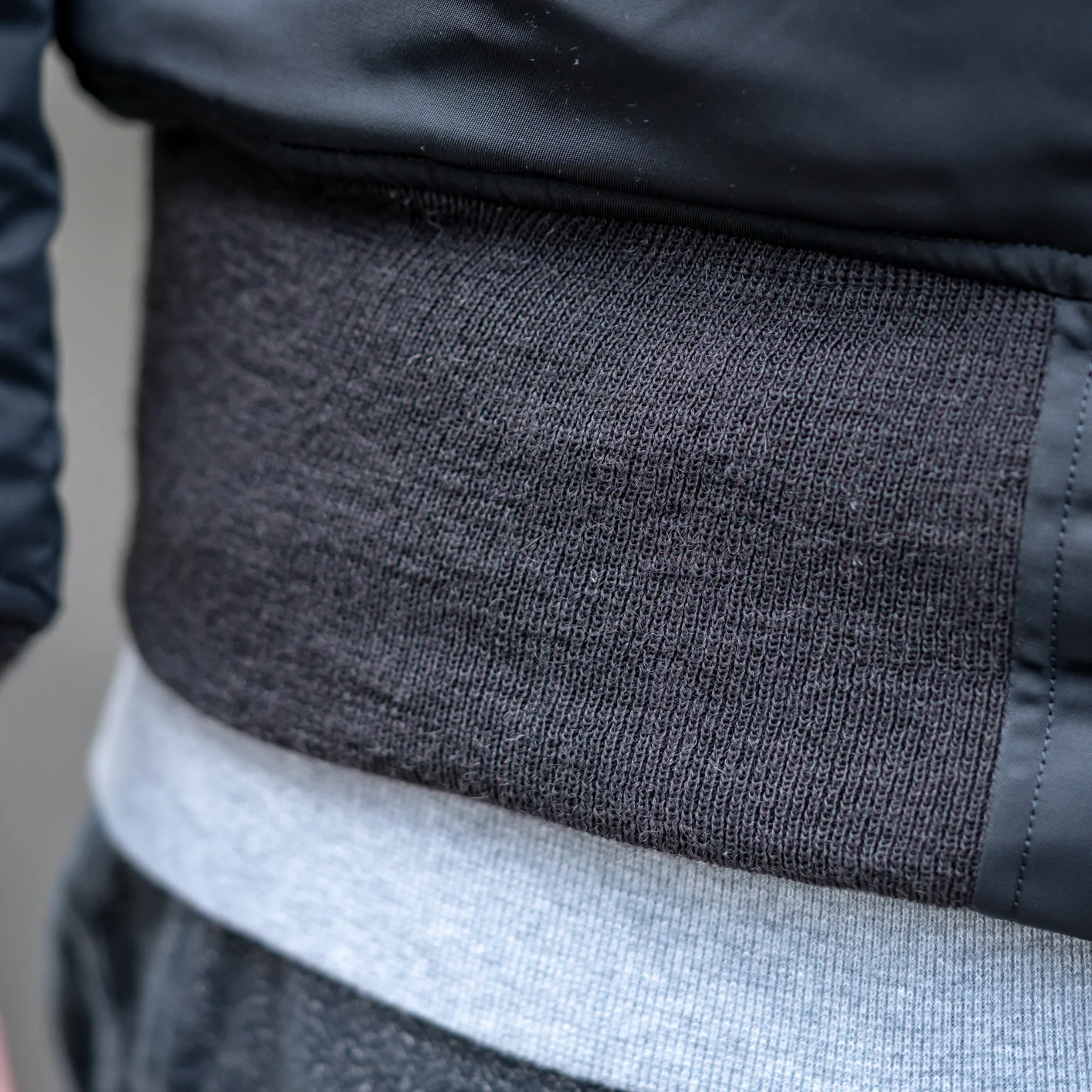 Buzz Rickson's X William Gibson MA-1 Flight Jacket - Slender Long / Black - Image 15