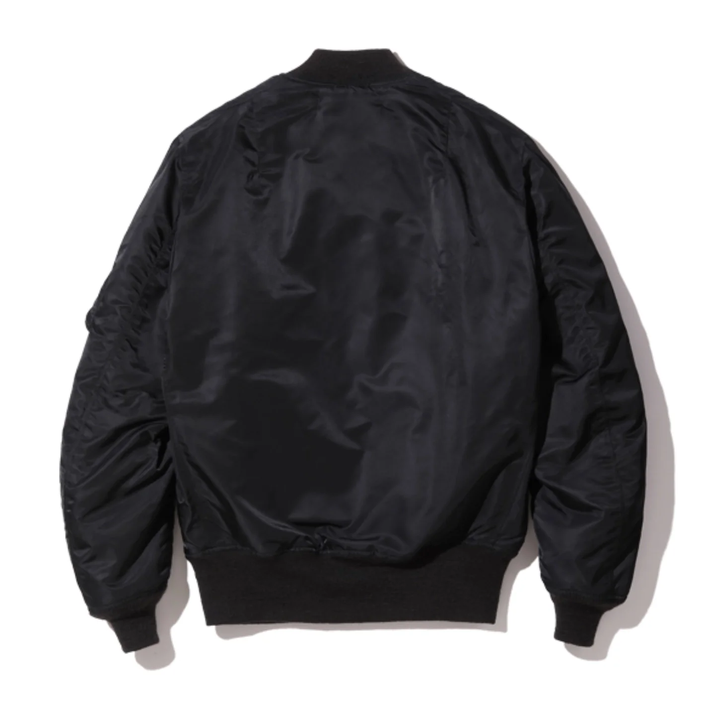 Buzz Rickson's X William Gibson MA-1 Flight Jacket - Slender Long / Black - Image 19