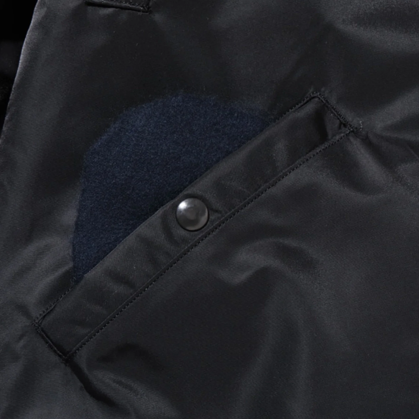 Buzz Rickson's X William Gibson MA-1 Flight Jacket - Slender Long / Black - Image 23