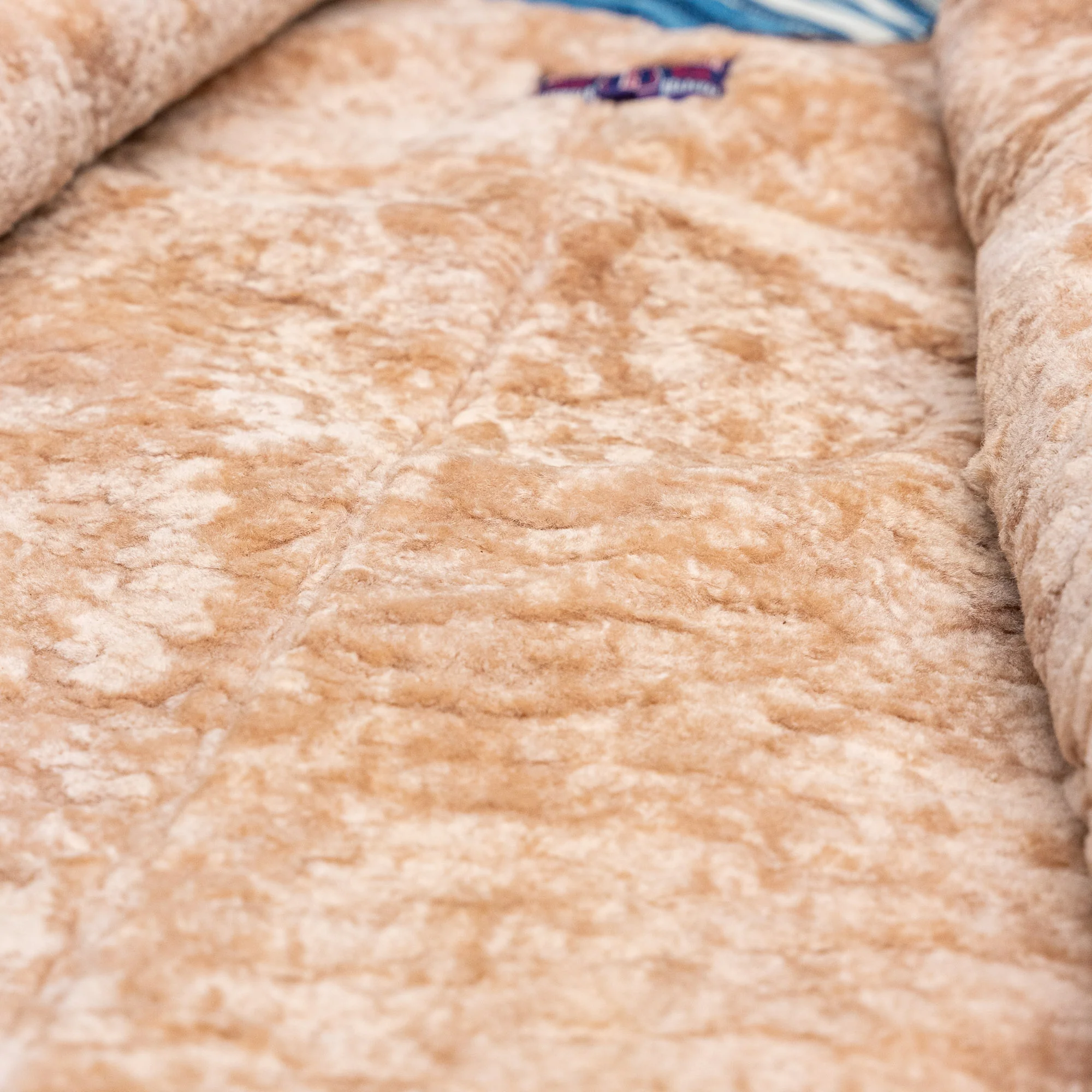 Eastman Leather E.LM.C. Biker Flight Shearling Vest – Vintage Brown - Image 3