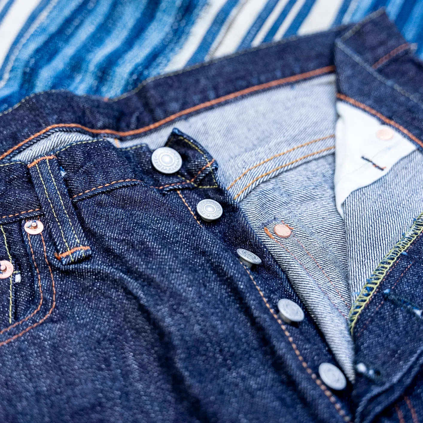 Fullcount 1109XXW 15.5oz Selvedge Jeans - Slim Heavy - Image 6