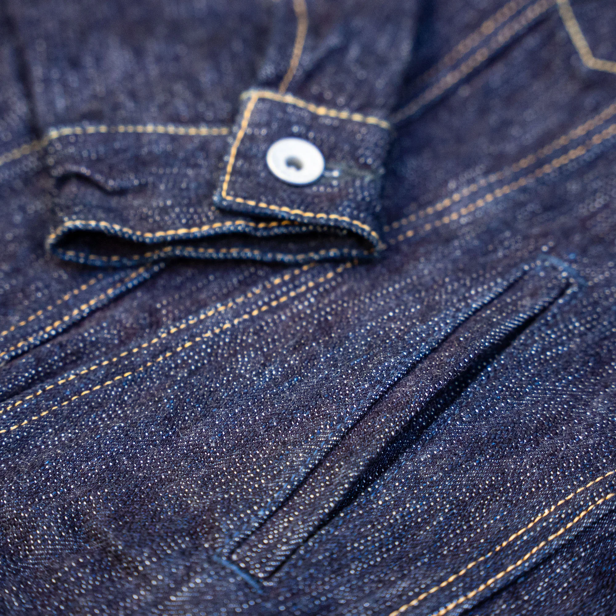 Iron Heart 16oz Slubby Selvedge Denim Modified Type III Jacket – IH-526J-SLB - Image 5