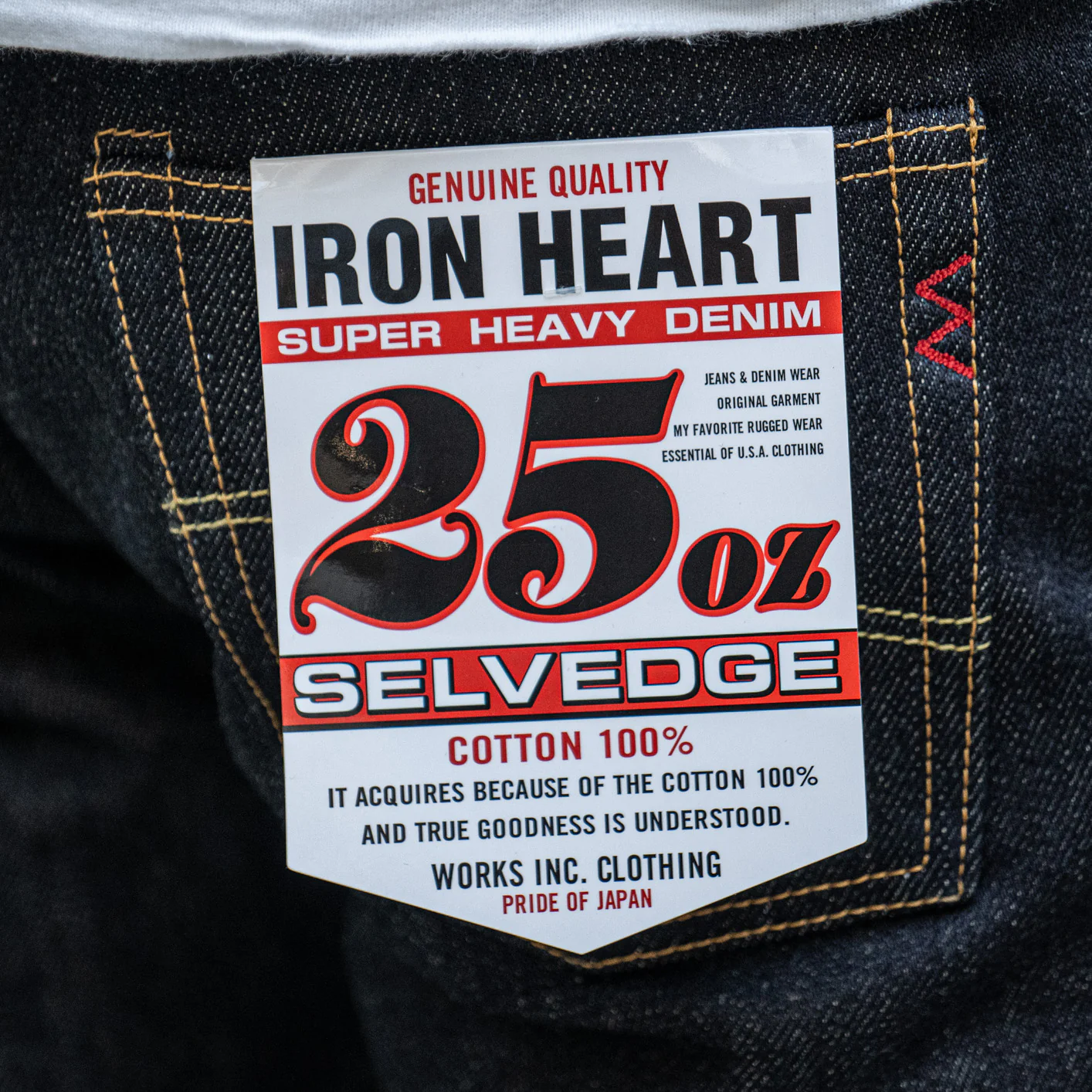 Iron Heart 666-XHS 25oz Selvedge Denim - Slim Straight - Image 7