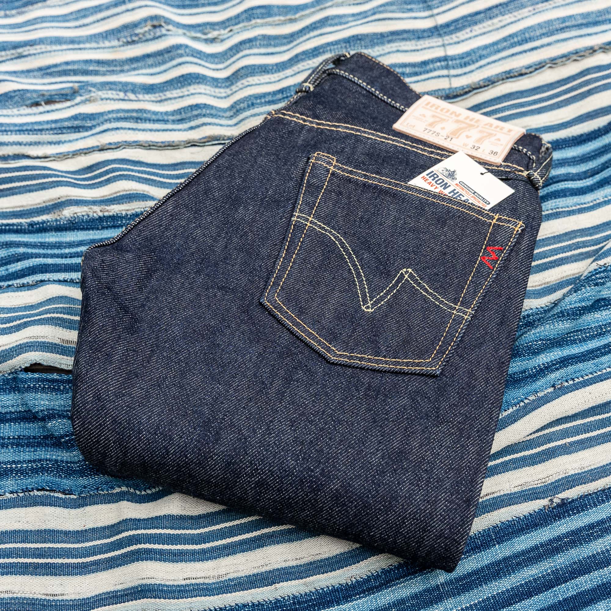 Iron Heart 777s 21oz Selvedge Jeans - Slim Tapered - Image 3