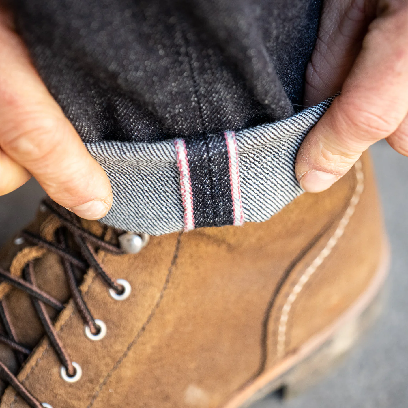 Momotaro 0405-V 15,7oz High Tapered Jeans - Image 10