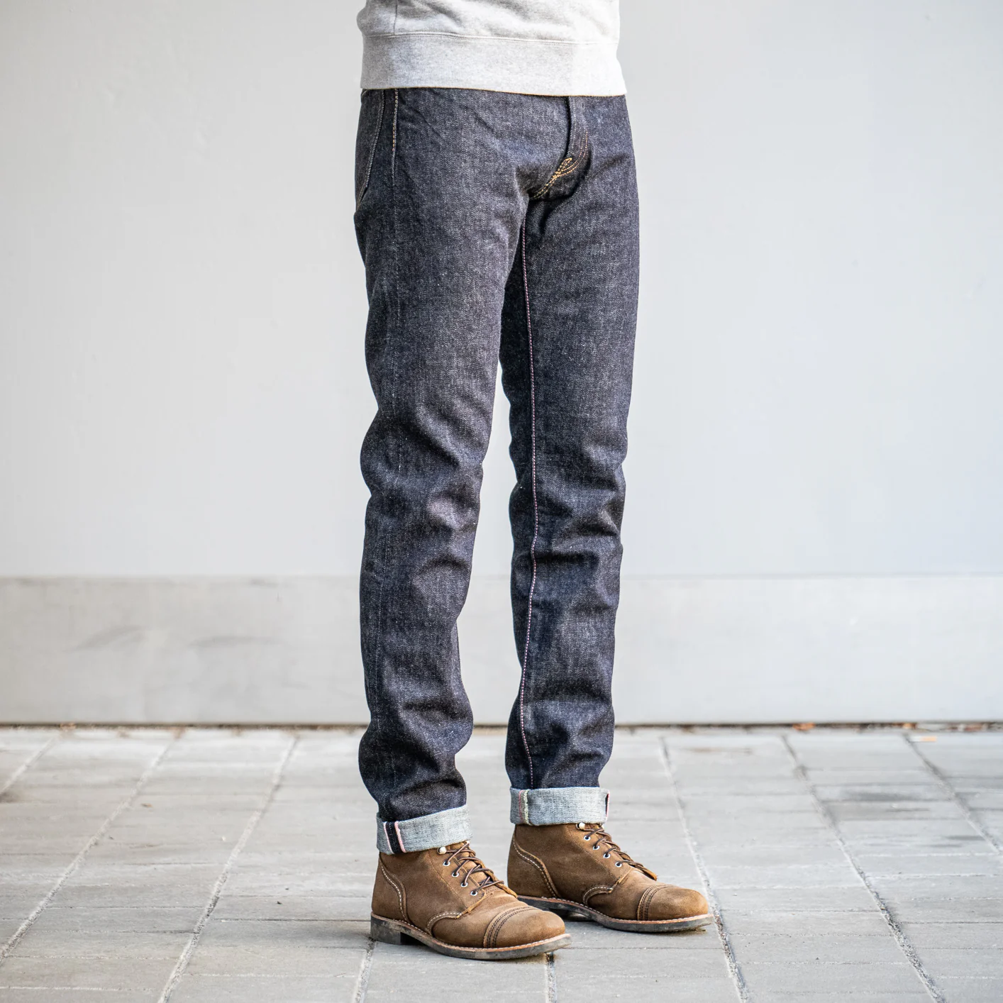 Momotaro 0405-V 15,7oz High Tapered Jeans - Image 3