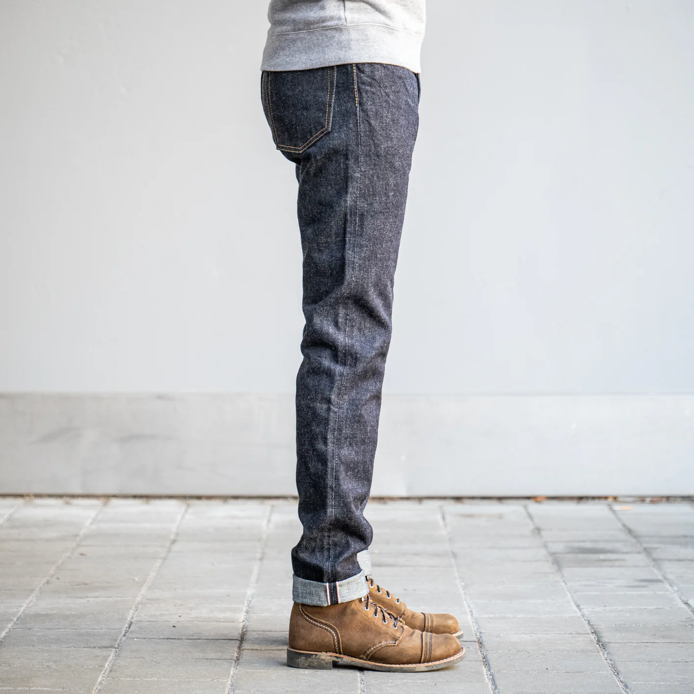 Momotaro 0405-V 15,7oz High Tapered Jeans - Image 4