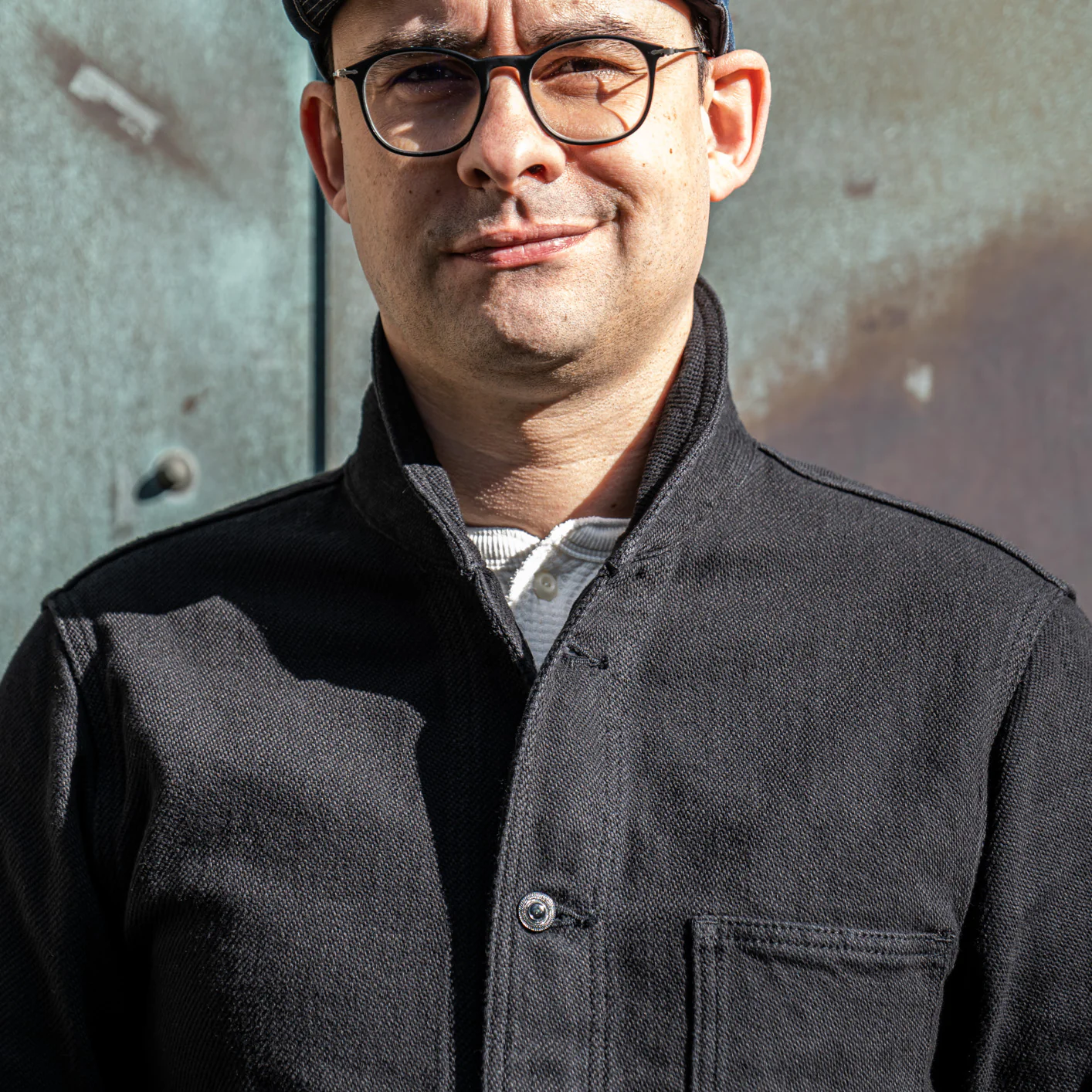 Momotaro 13oz Black Dobby Coverall - Image 6