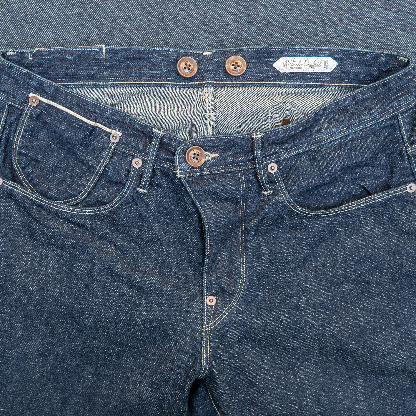 Orgueil OR-1001 13oz Tailor Jeans - Slim Straight - Image 7