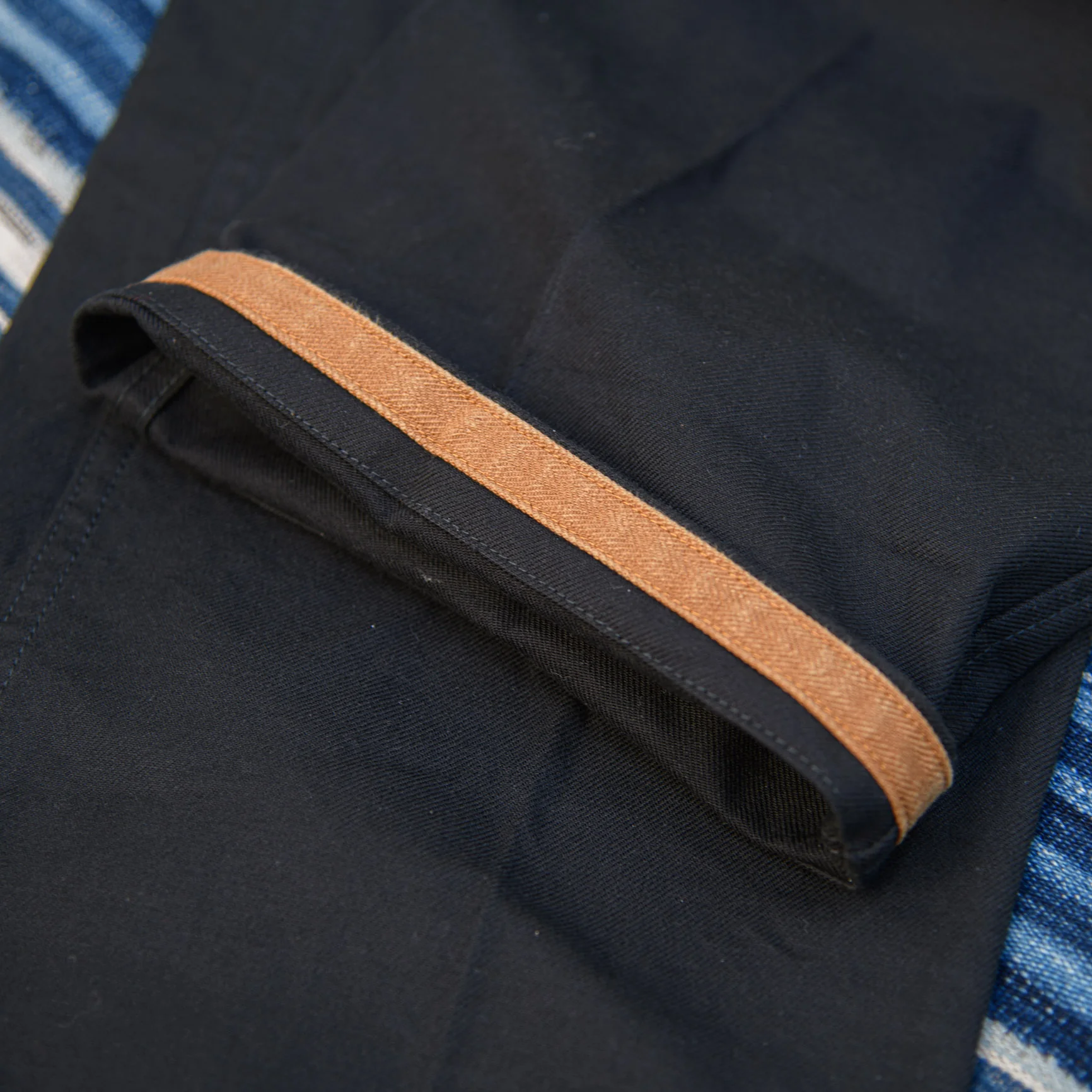 Orgueil OR-1107 10oz Italian Military Trousers – Black / Relaxed Tapered - Image 5