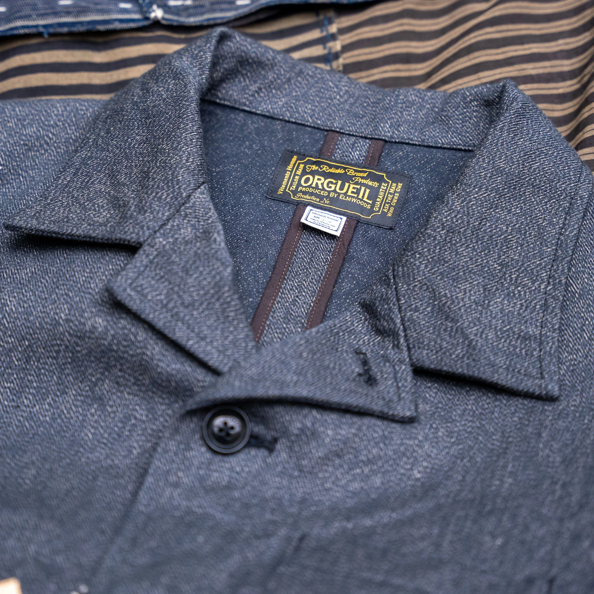 Orgueil OR-4012 Twisted Heather Sack Jacket - Image 18