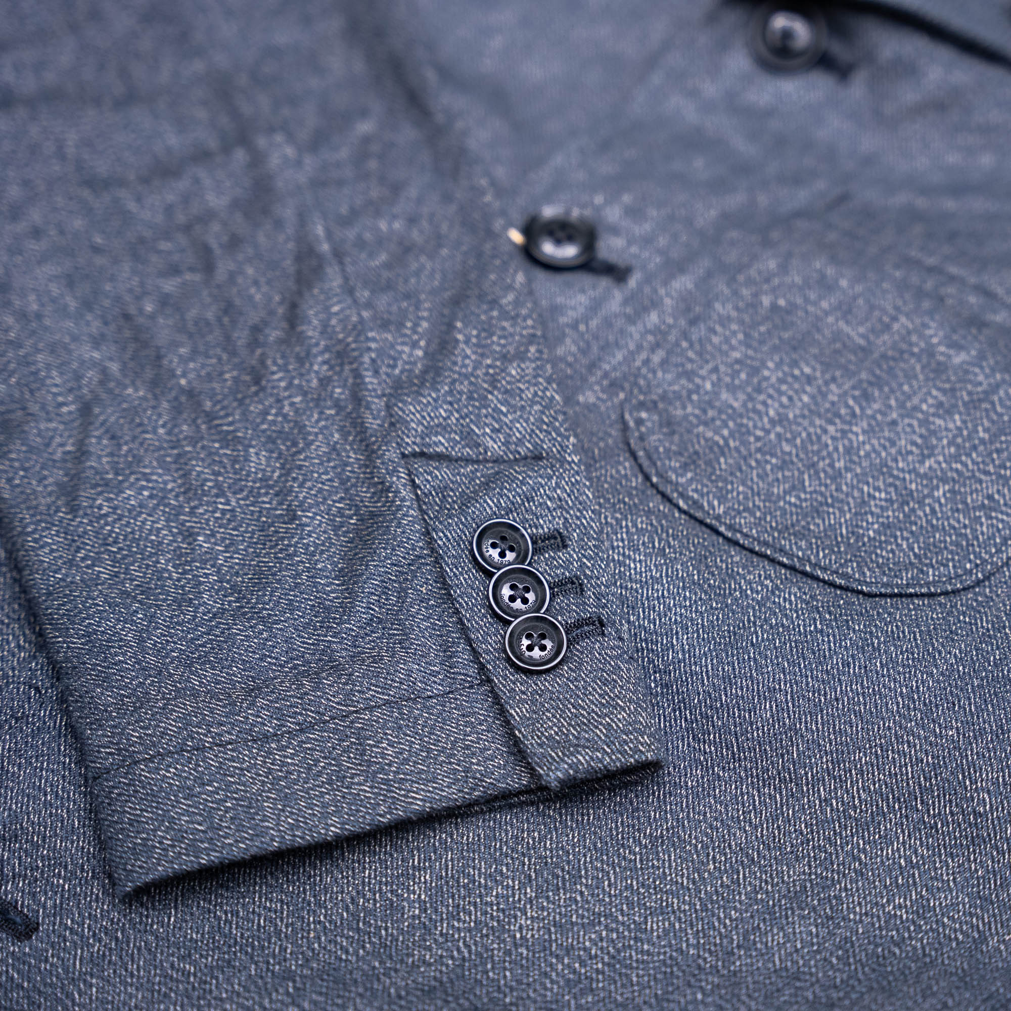 Orgueil OR-4012 Twisted Heather Sack Jacket - Image 4