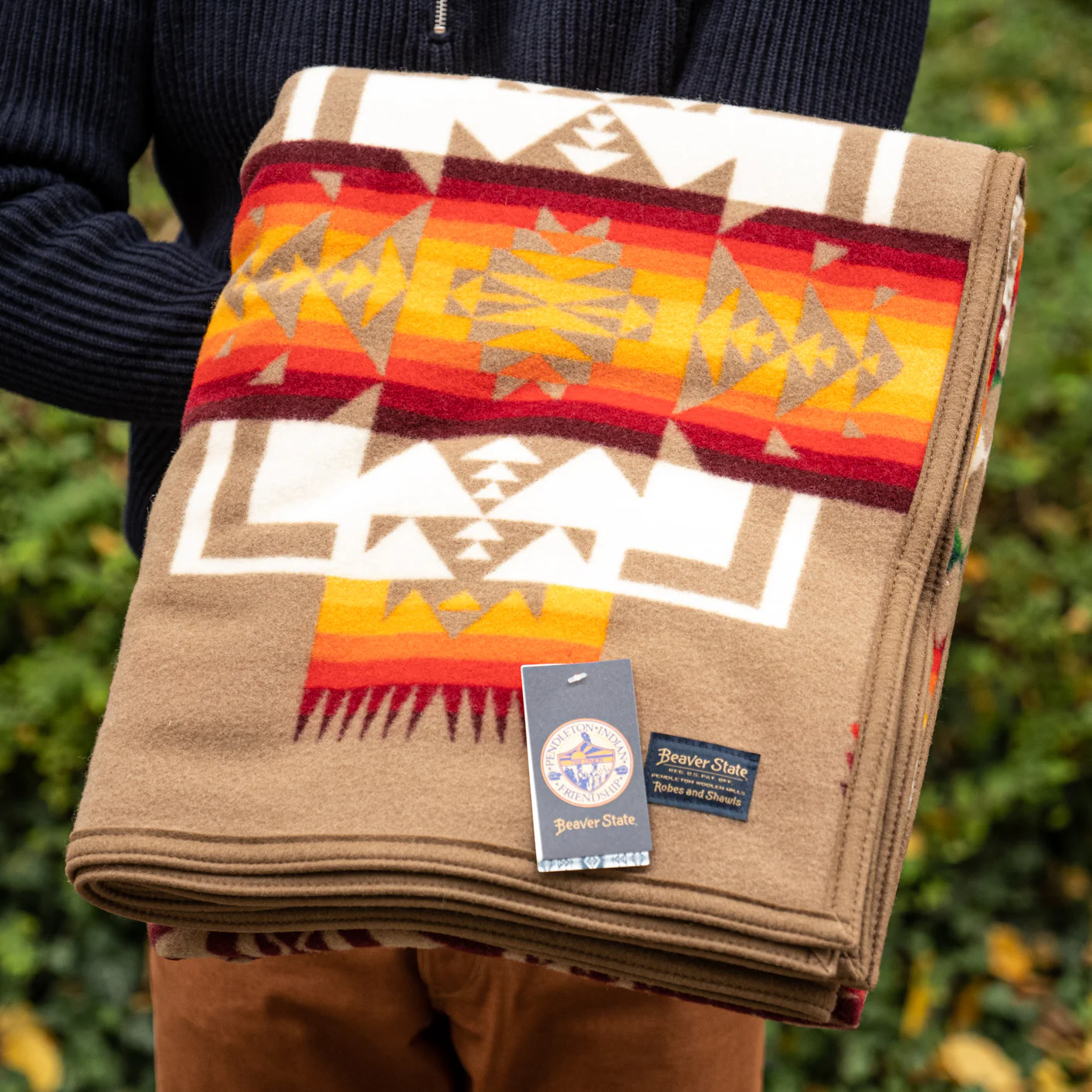 Pendleton Blanket - Chief Joseph / Khaki - Image 5