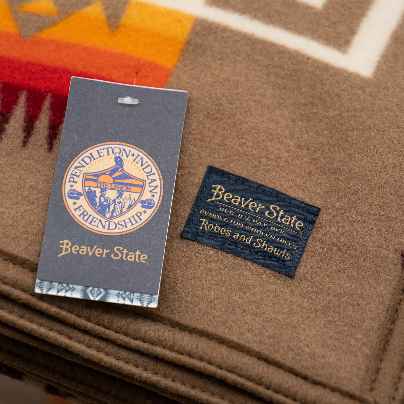 Pendleton Blanket - Chief Joseph / Khaki - Image 6