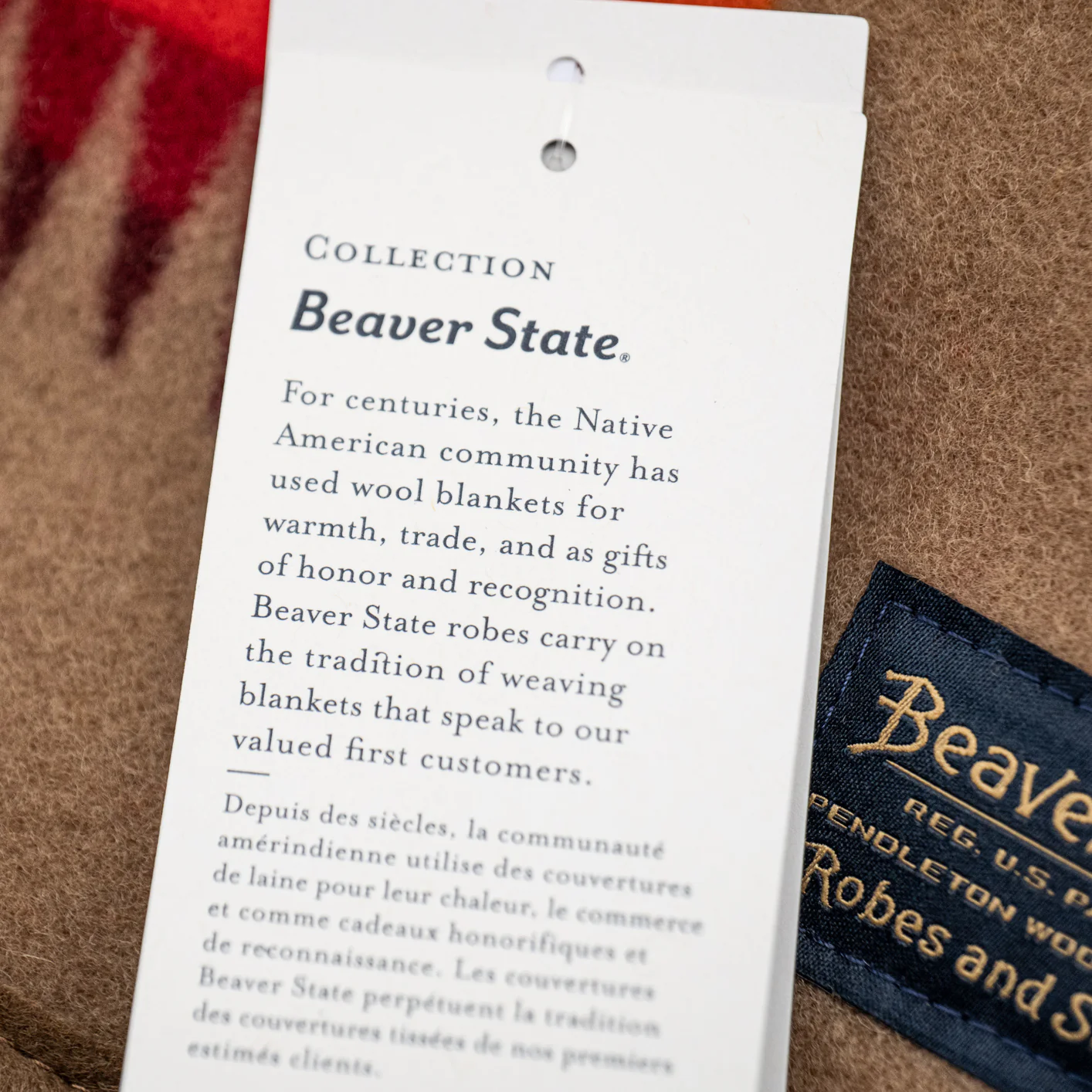 Pendleton Blanket - Chief Joseph / Khaki - Image 8