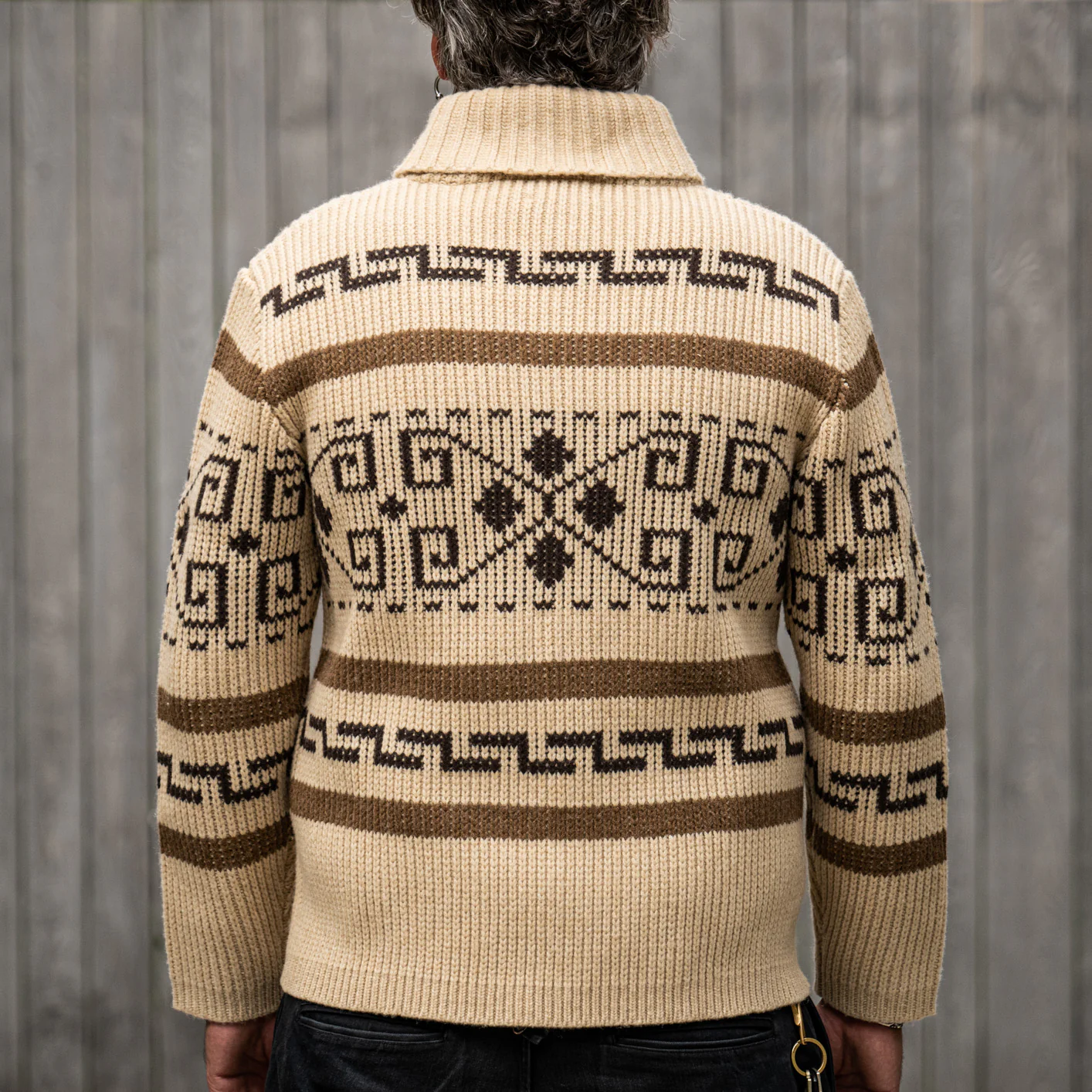 Pendleton The Original Westerley Cardigan – Tan/Brown - Image 5